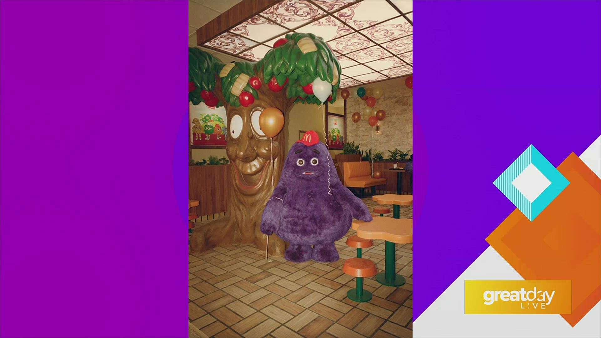 Celebrate Grimace's birthday at your local McDonald's!