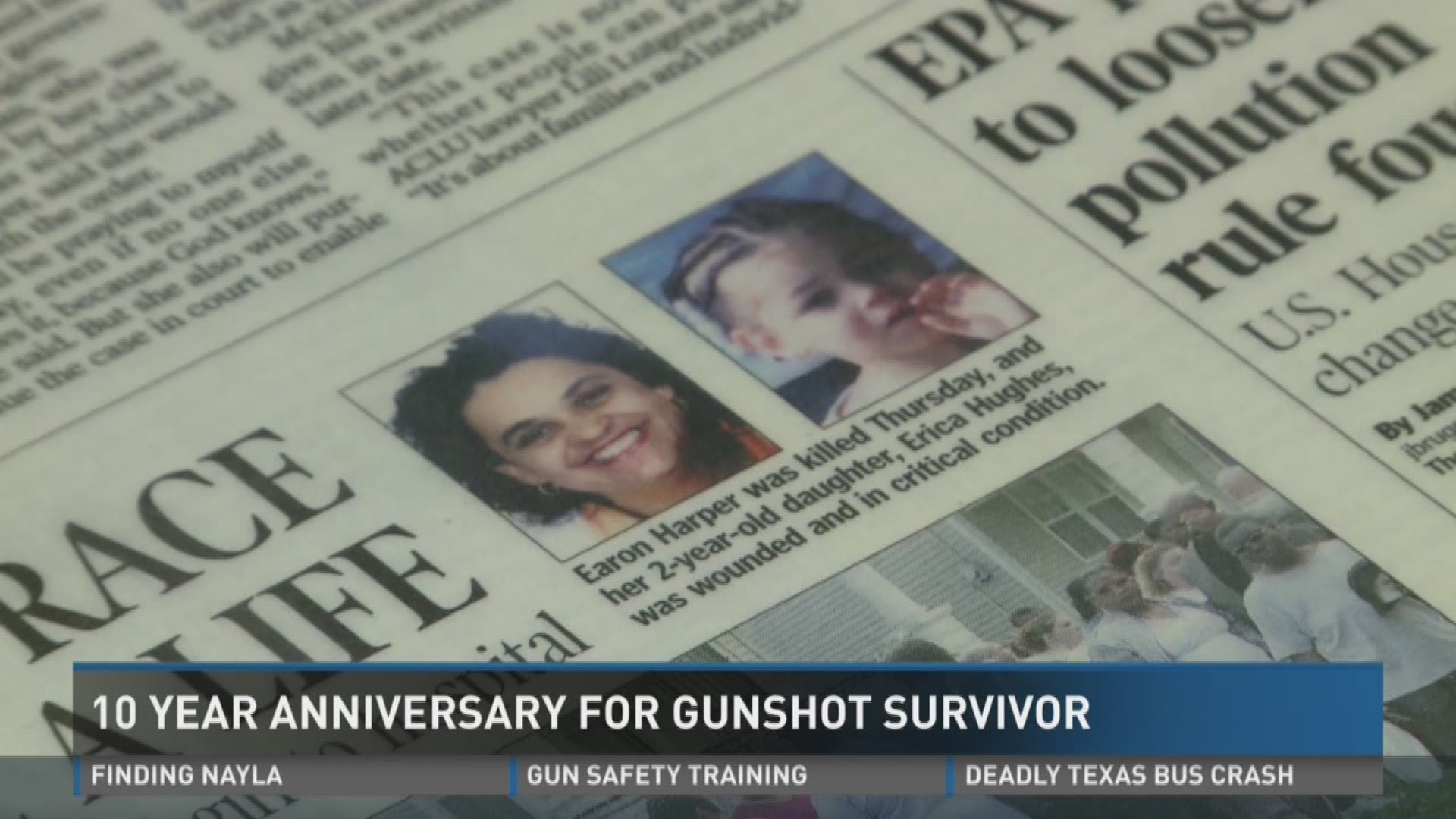 Community remembers 'miracle baby' 10 years after shooting