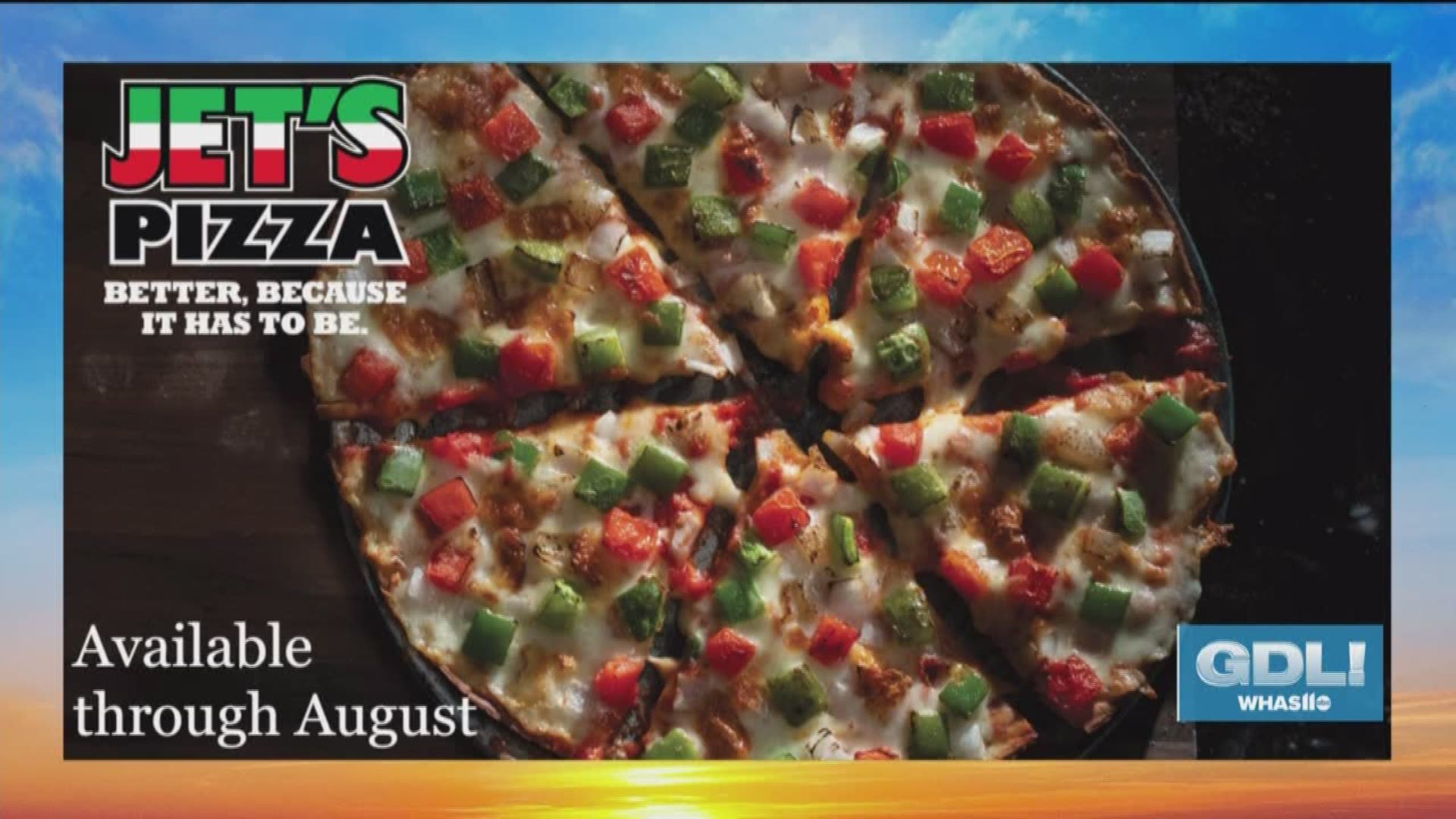 Jet's Pizza is offering a low-carb cauliflower crust through August at all of their Louisville-area locations.