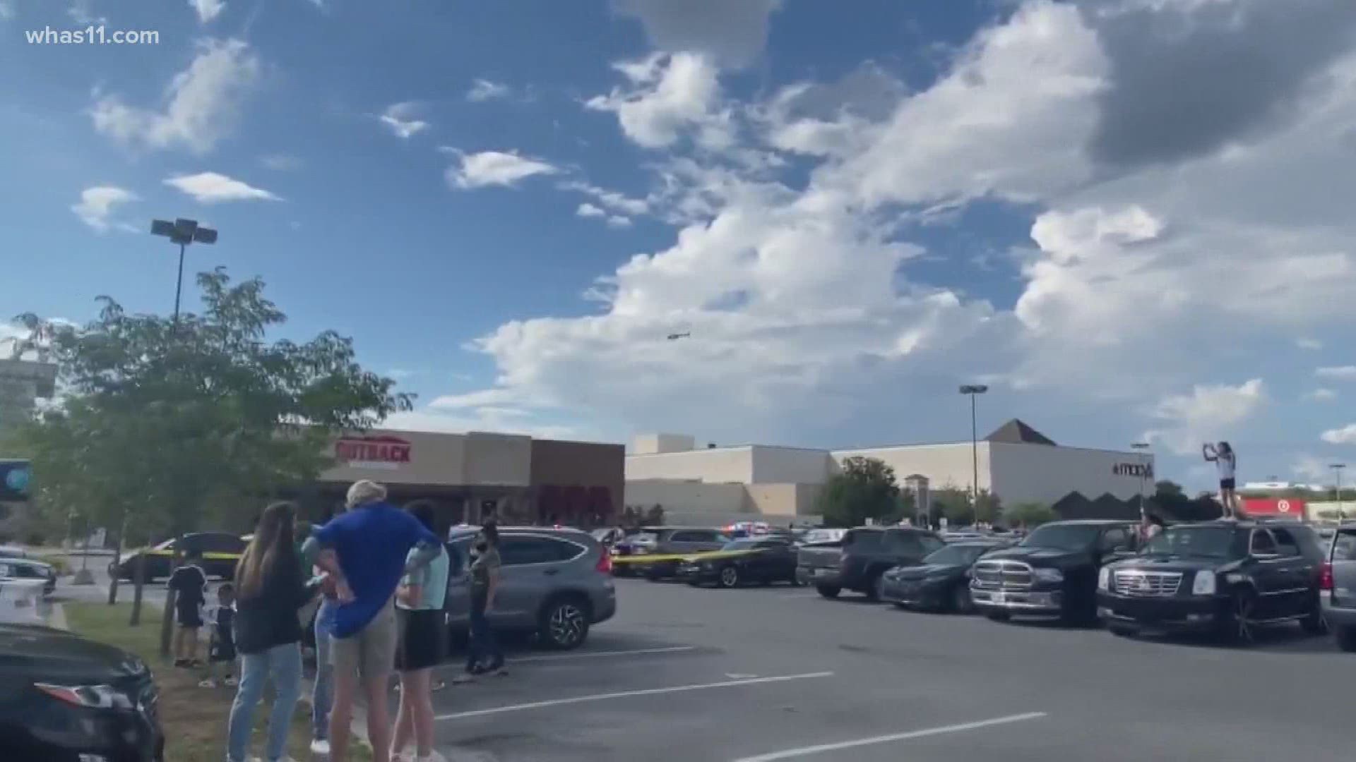 Lexington Police said one person has died and two others injured following a shooting at the mall Sunday afternoon.