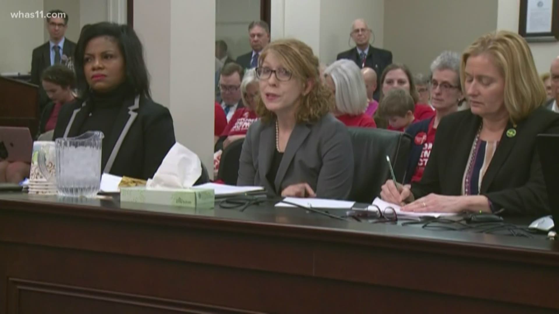 Race, gender and disability were at the focus of a passionate debate over abortion in Kentucky.
