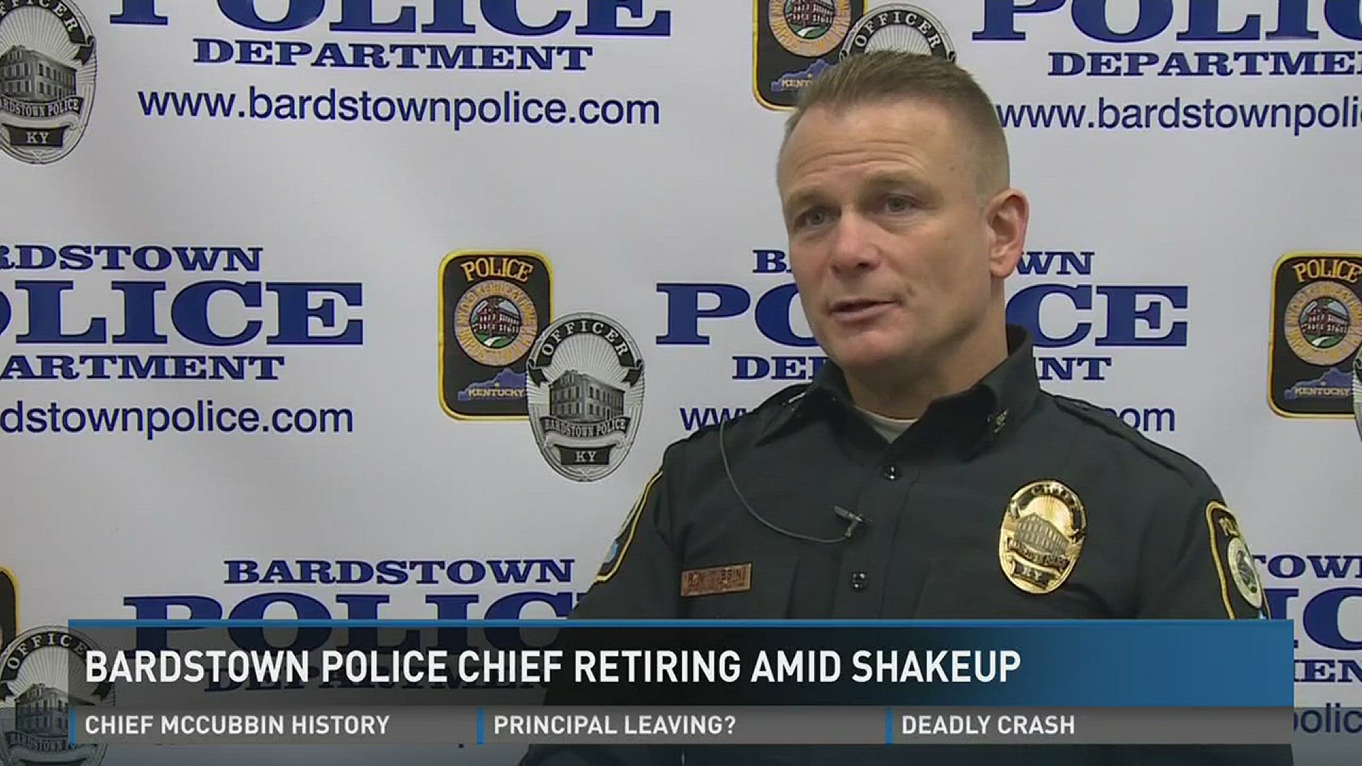 Bardstown police chief retires amid shakeup
