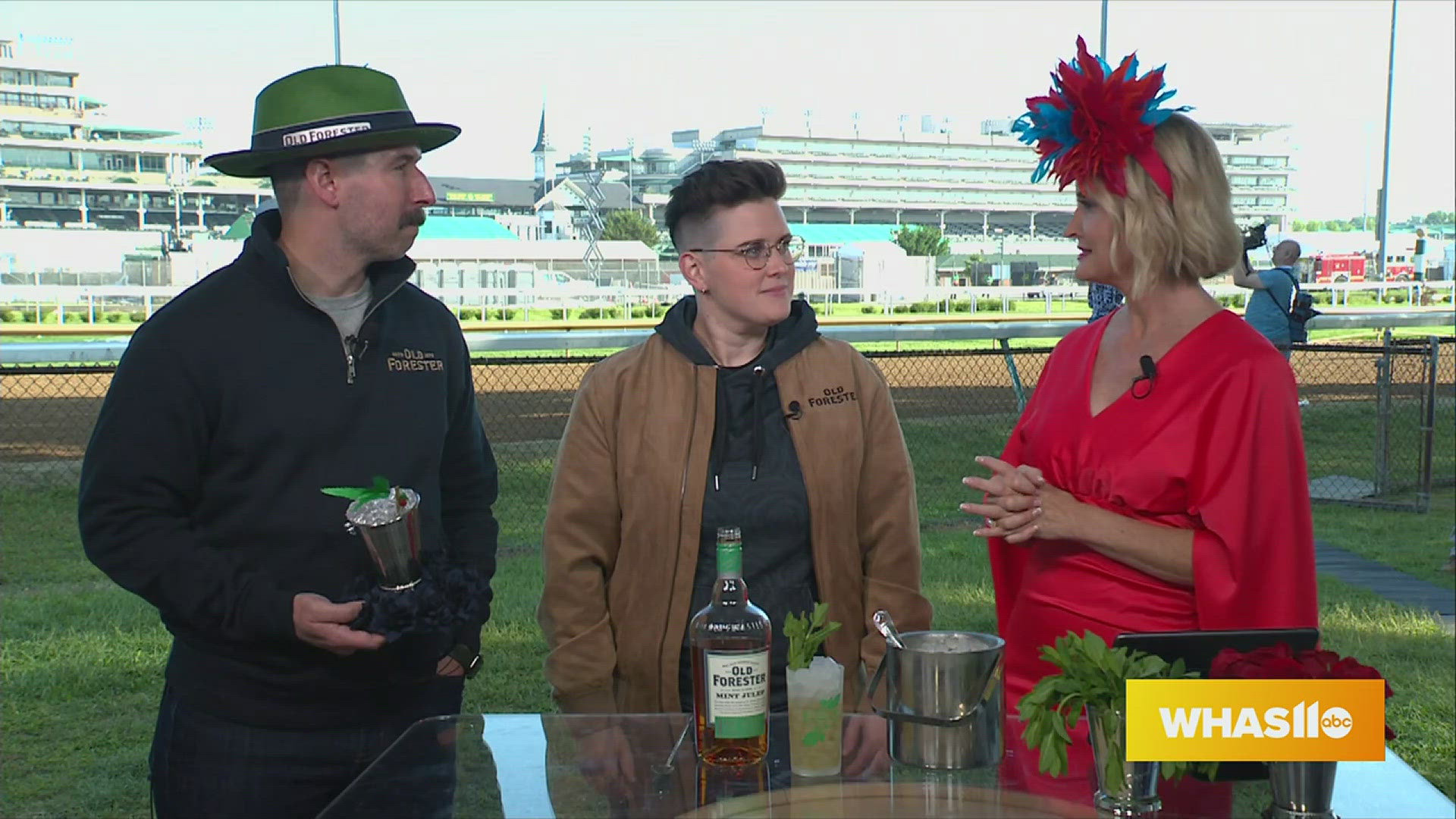The Mint Julep is the official drink of the Kentucky Derby and Old Forester made one at Churchill Downs.
