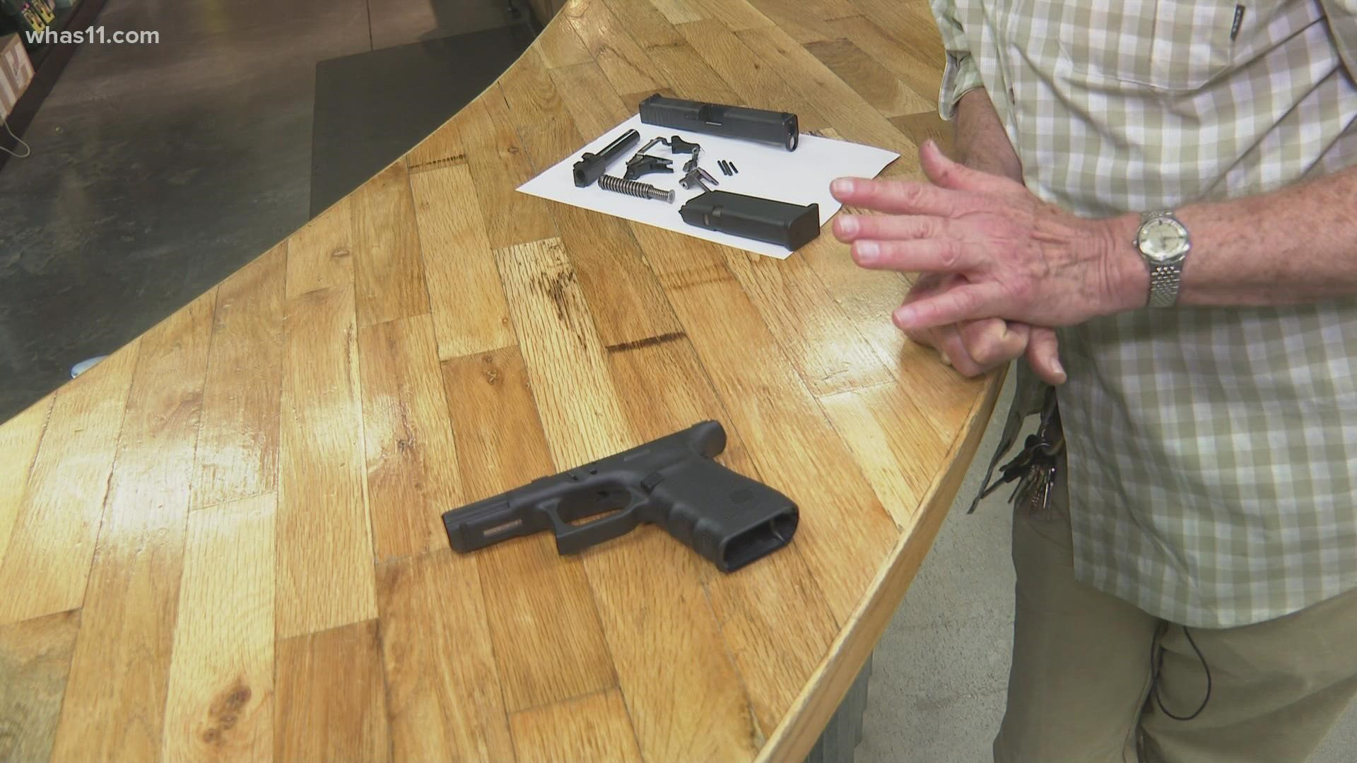 Following President Joe Biden’s announced crackdown on ‘ghost guns,’ some people spoke about how it would impact the rising gun violence in Louisville.