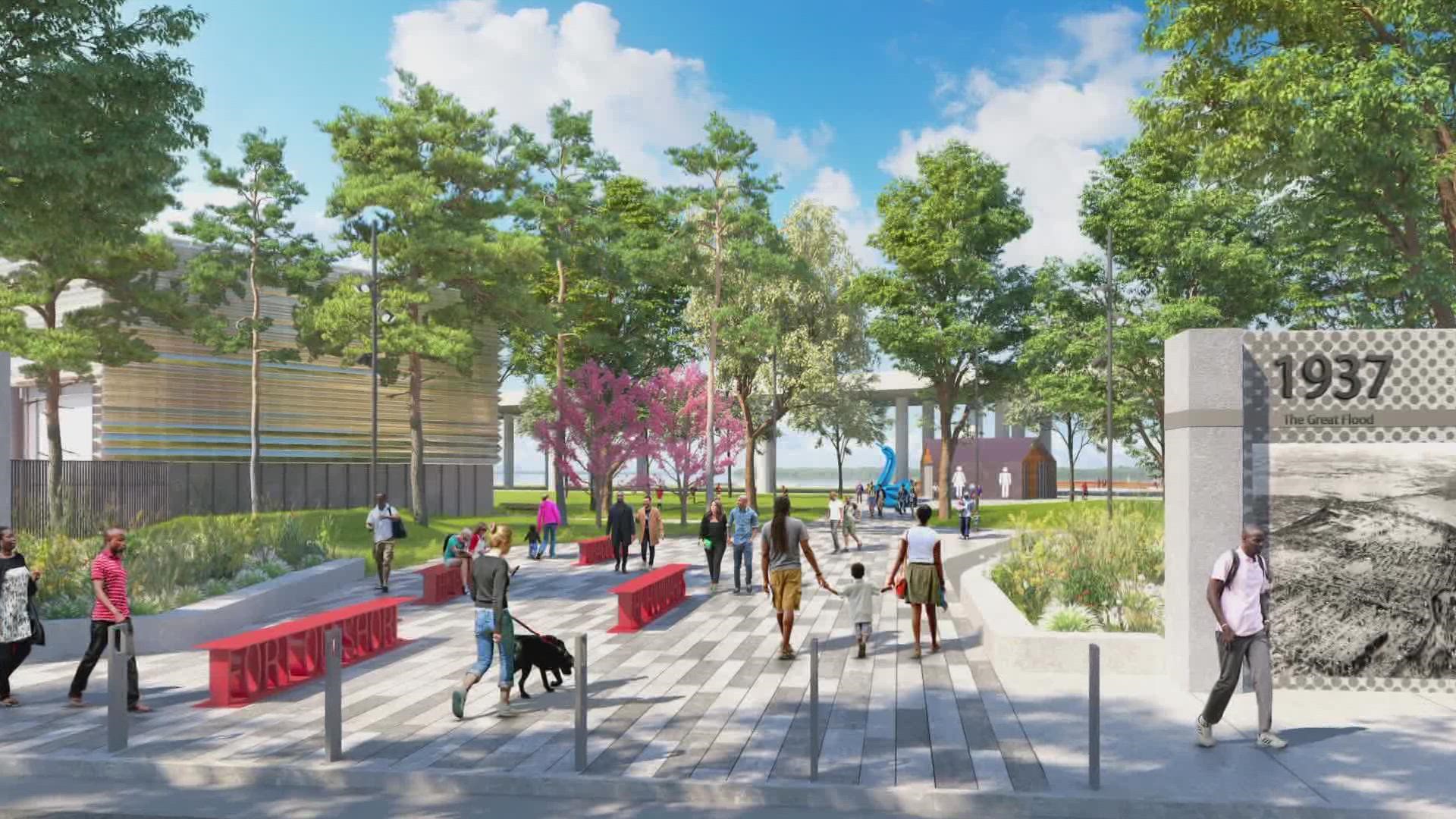 Gov. Andy Beshear said every Kentucky family deserves access to outdoor spaces like Louisville’s Waterfront Park and that’s why the state is investing $10 million.