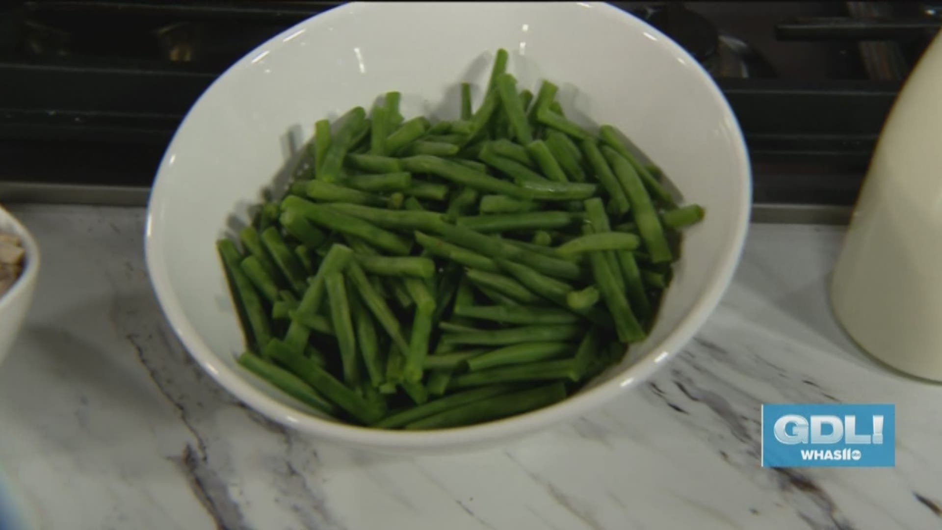 The director of dining services at Dominion Senior Living of Louisville stopped by Great Day Live to share the perfect green bean casserole recipe.