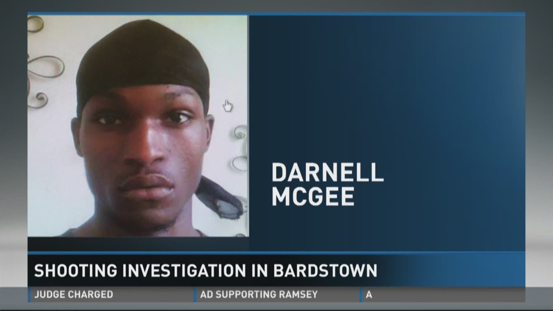 Suspect wanted in Bardstown shooting
