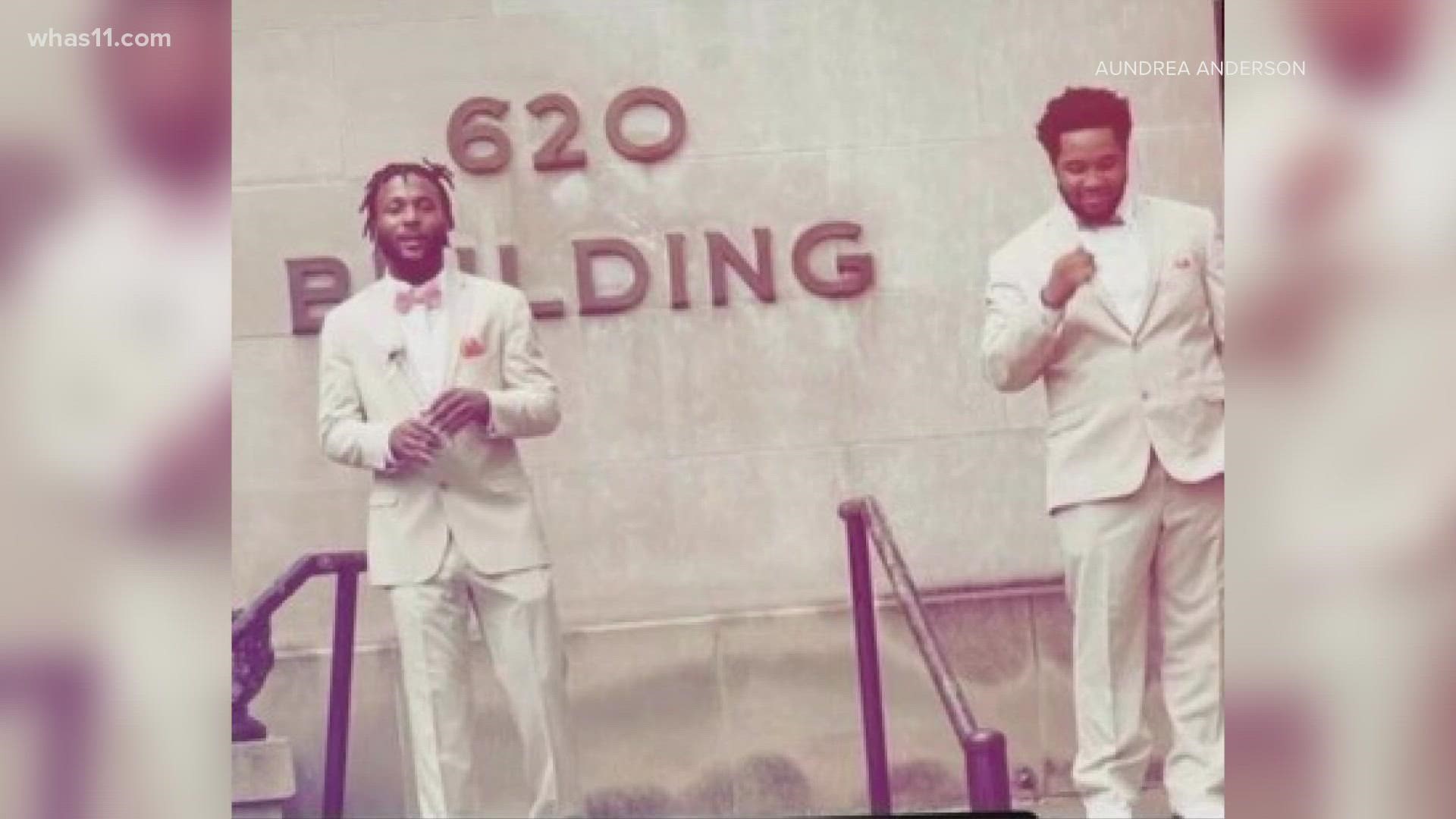 A Louisville family is grieving the loss of two young men. Police said they died while breaking up a fight outside the Unity Palace on Shepherdsville Road on Sunday.