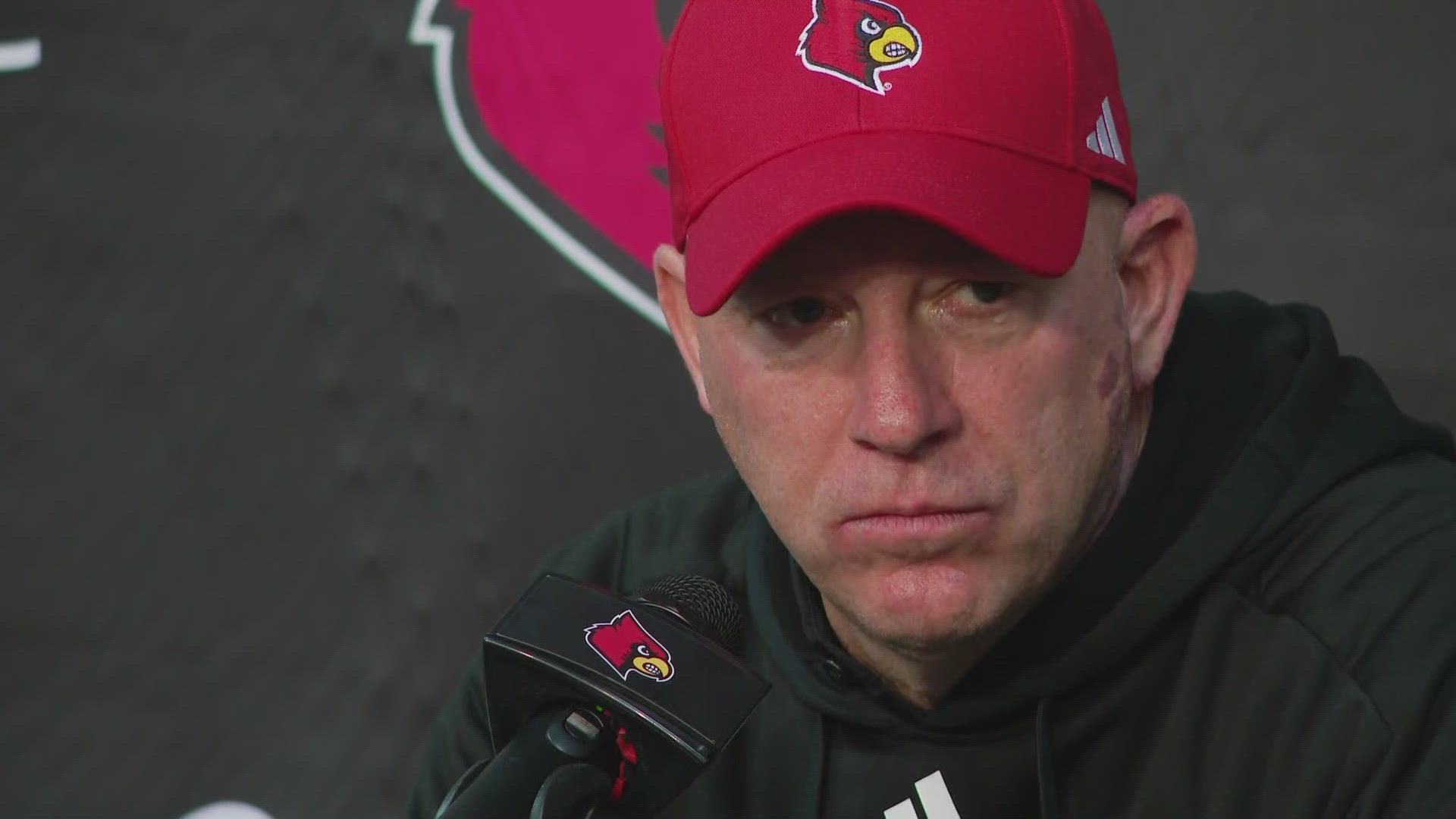 UofL head coach Jeff Brohm said this loss stings more than others have.