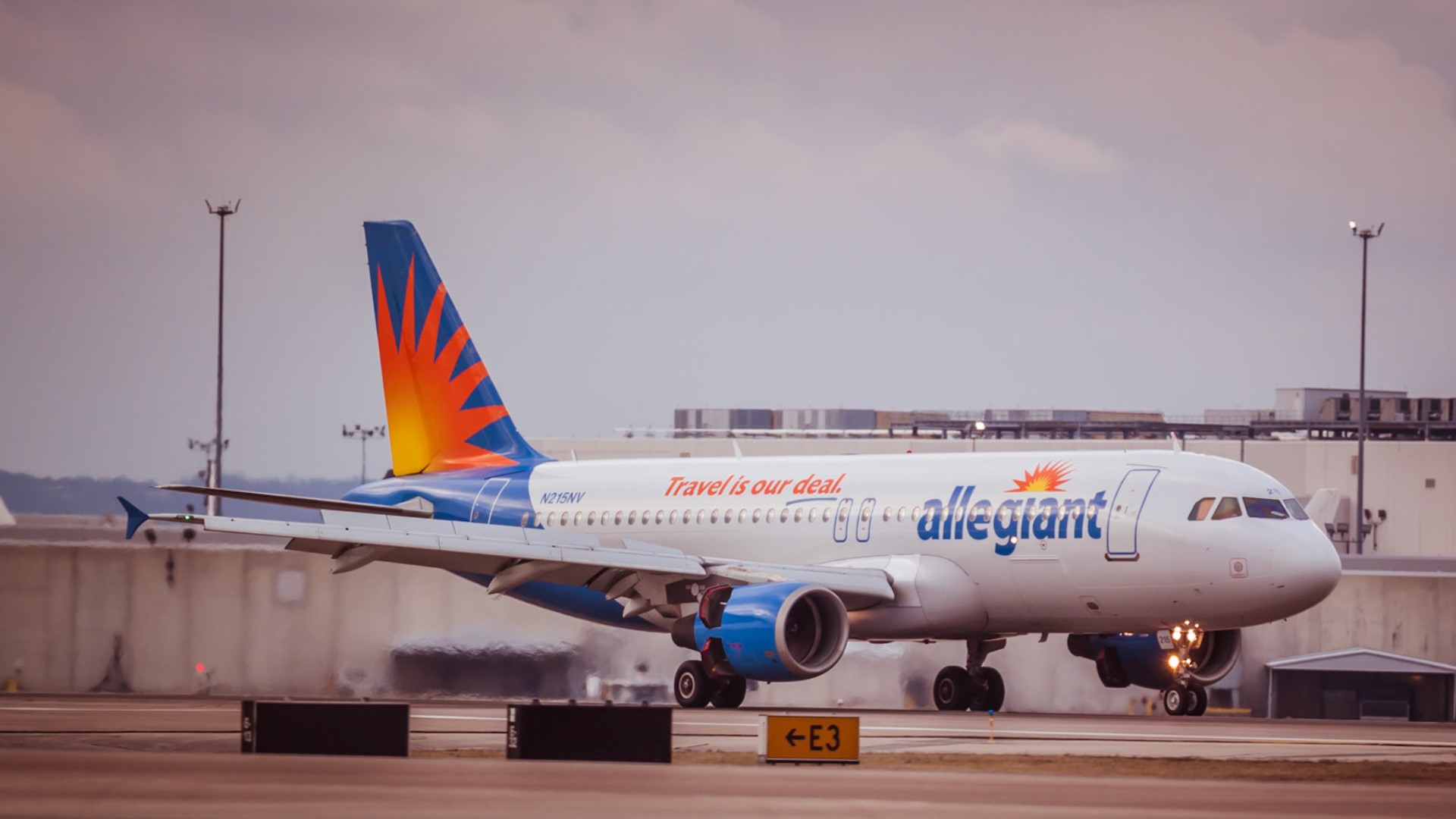 The service from Allegiant Air was supposed to begin in 2020, but was delayed because of the coronavirus pandemic.