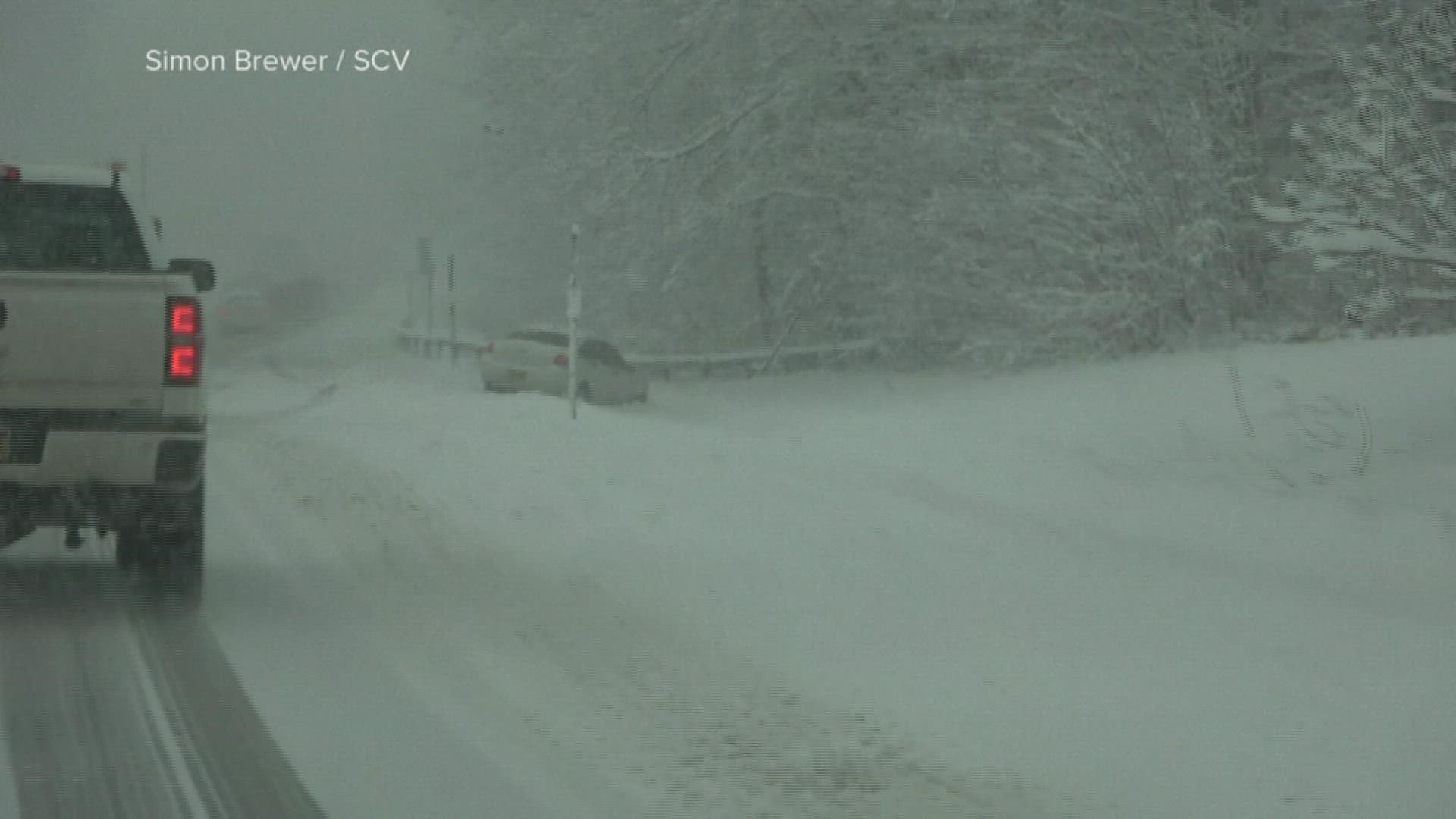 Western New York is at the beginning of an extreme lake-effect snowstorm that could dump up to 5-feet of snow.