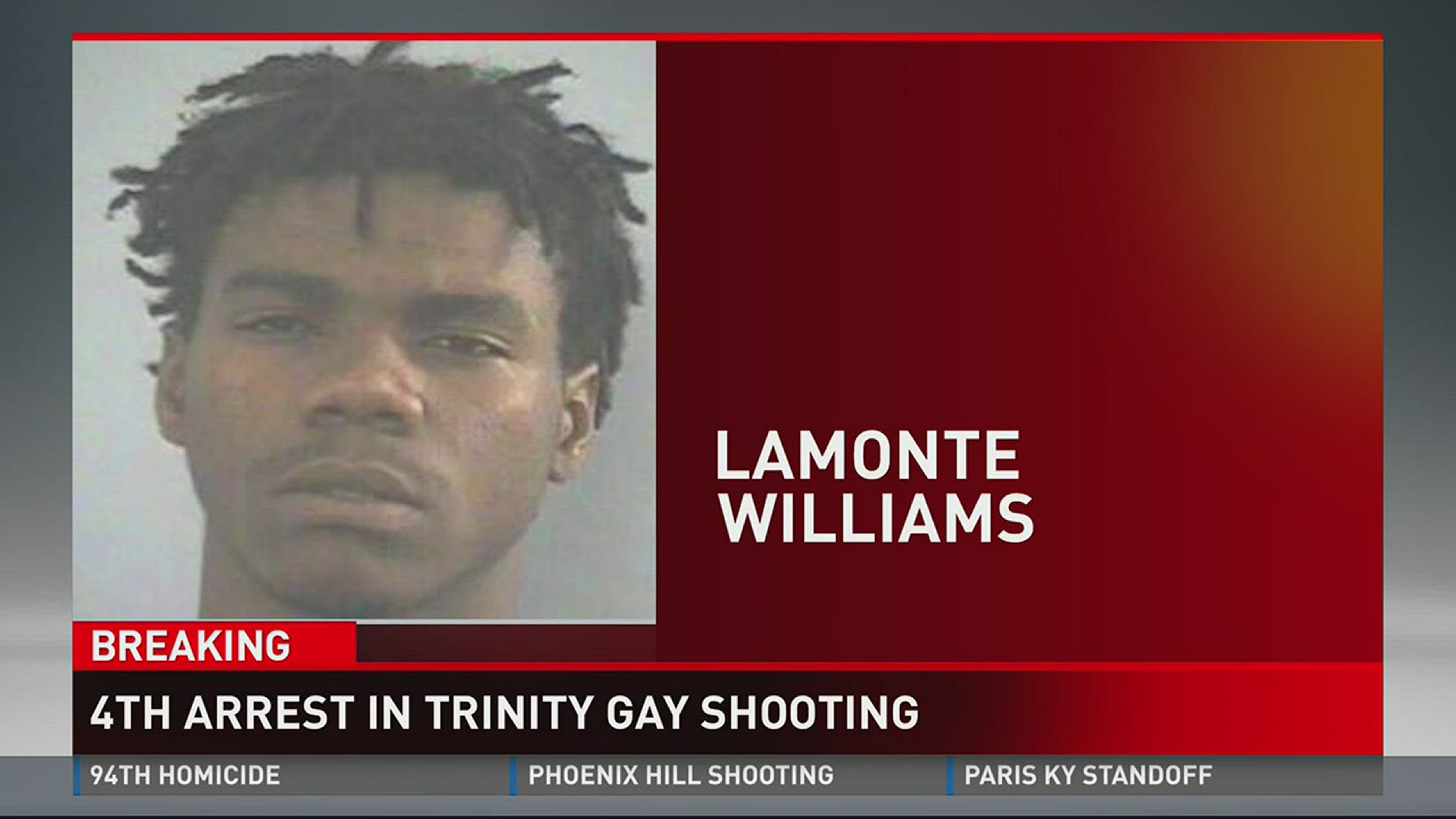 4th arrest in Trinity Gay shooting