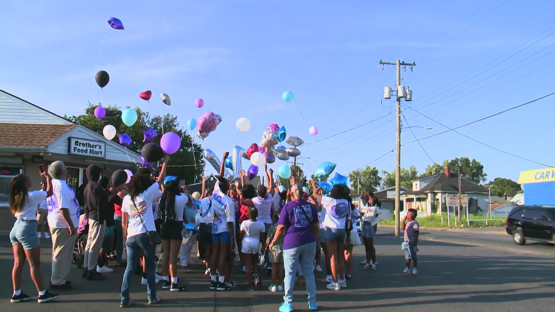 Dozens gathered to honor the life of 16-year-old Breyasia Walker, who died to gun violence in 2023.