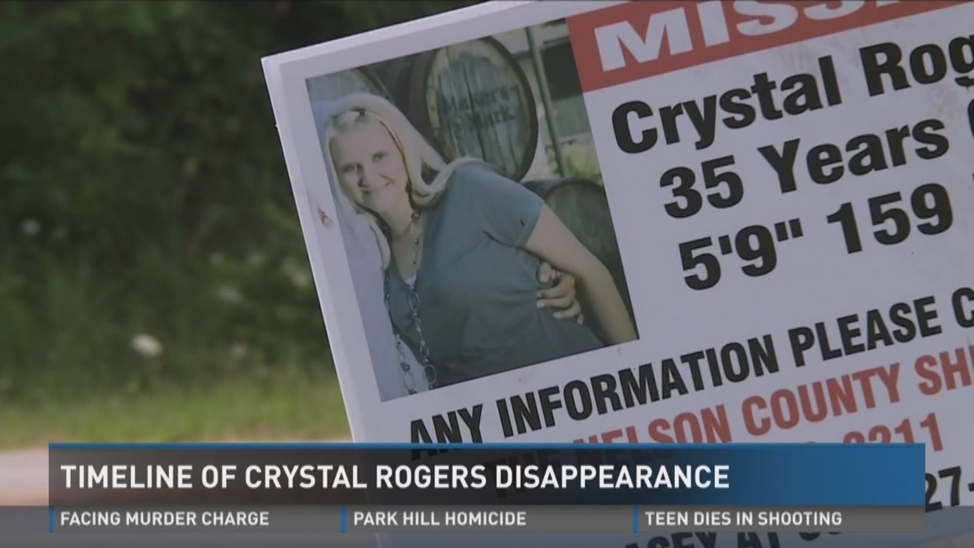 a look back at the lengthy, ongoing investigation of missing Bardstown woman, Crystal Rogers