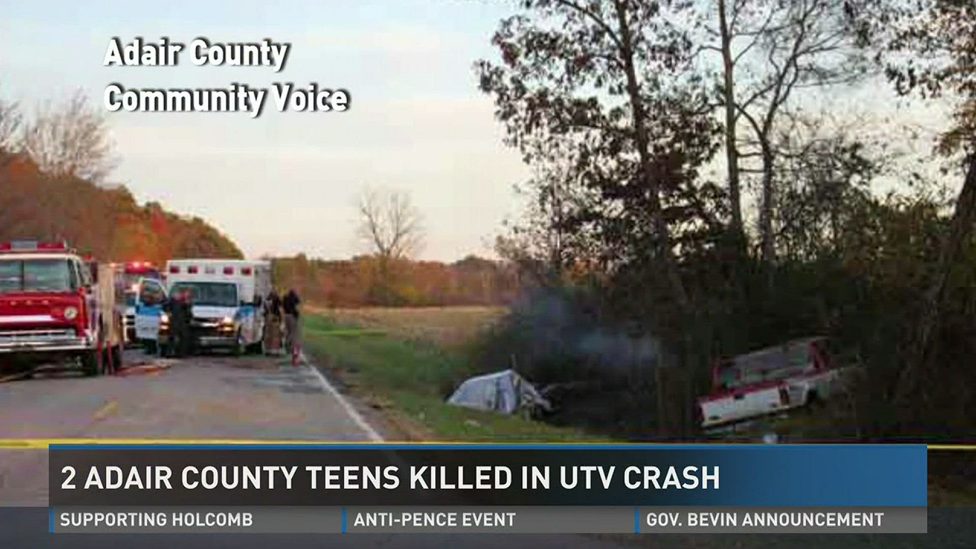 KSP investigates UTV crash in Adair Co.