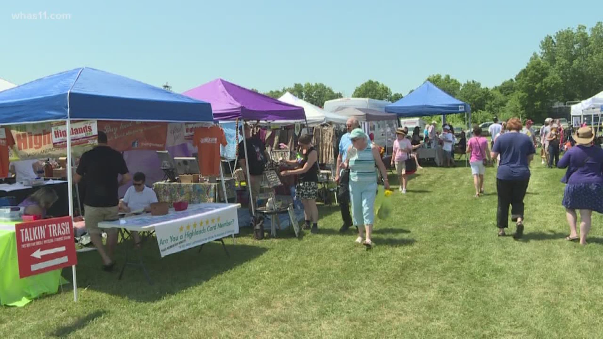 The Louisville Independent Business Alliance put together a local fair to promote local businesses
