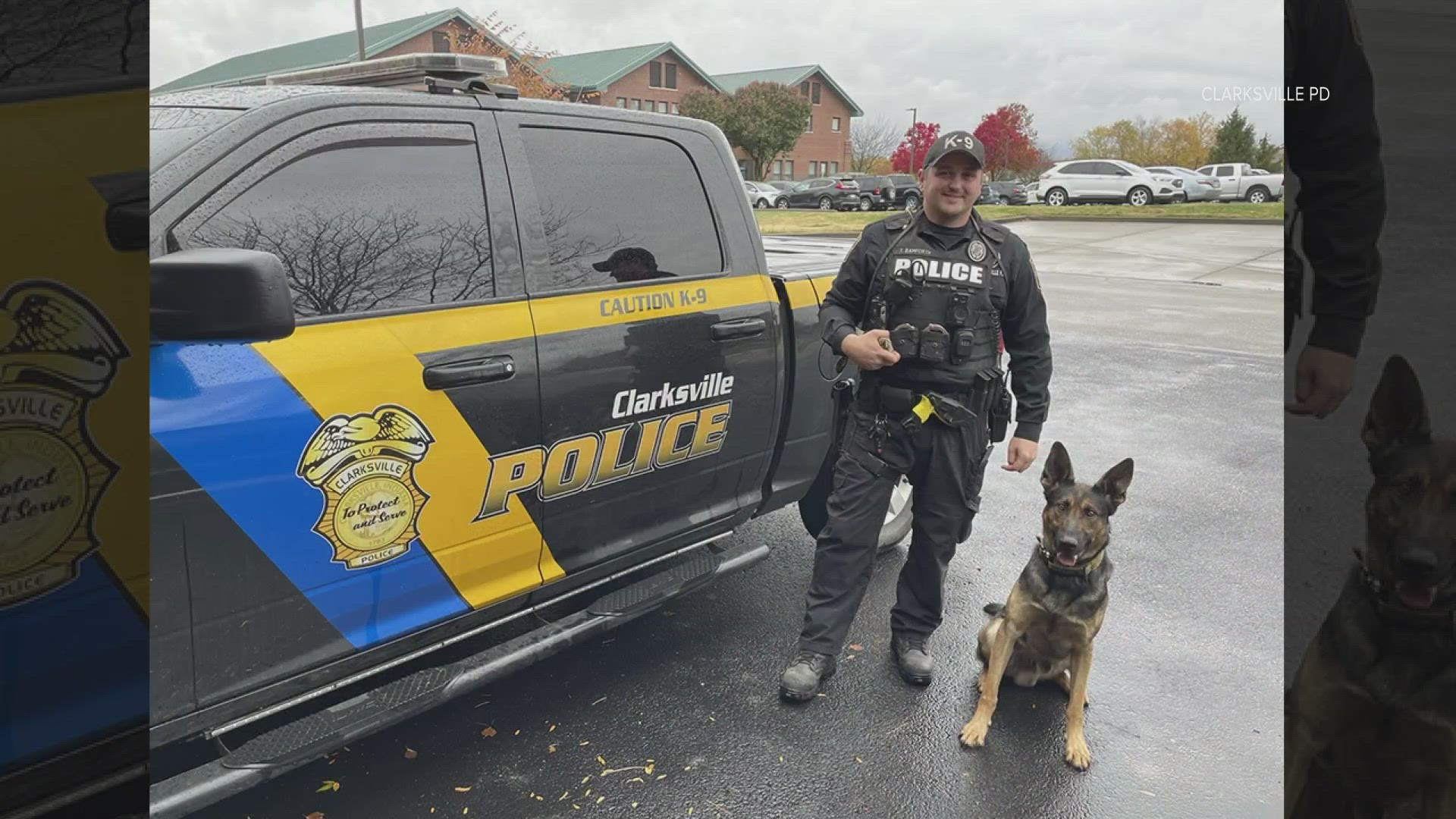 Police K9 Argo and his partner Officer Thomas Bamforth will be awarded with the Medal of Valor in April.