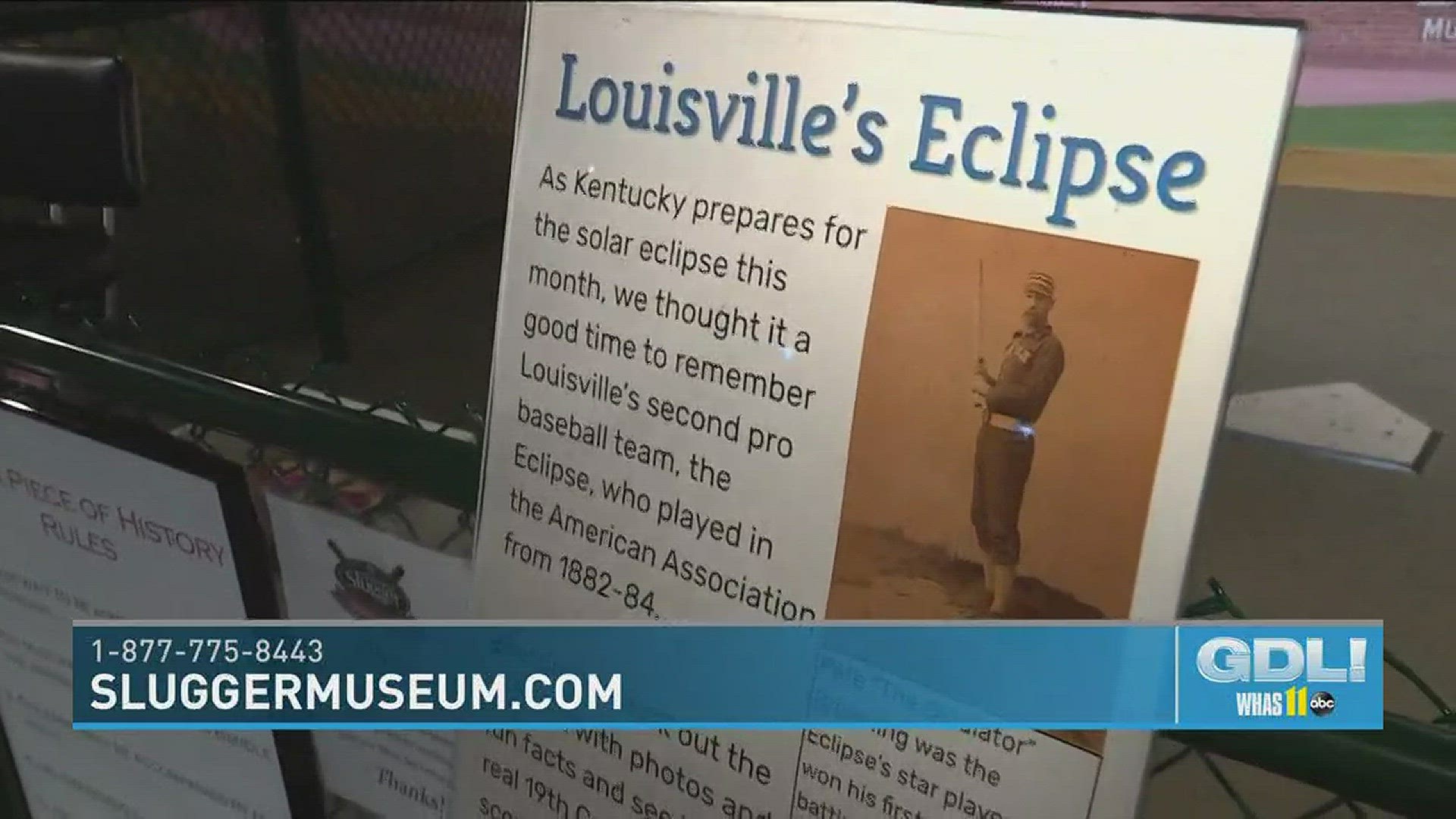 Solar Eclipse 2017  Louisville Slugger Museum offering eclipse bats