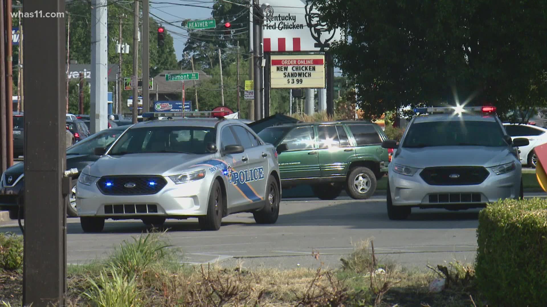 LMPD Man shoots self while pulling gun to shoot McDonalds customer after fight whas11