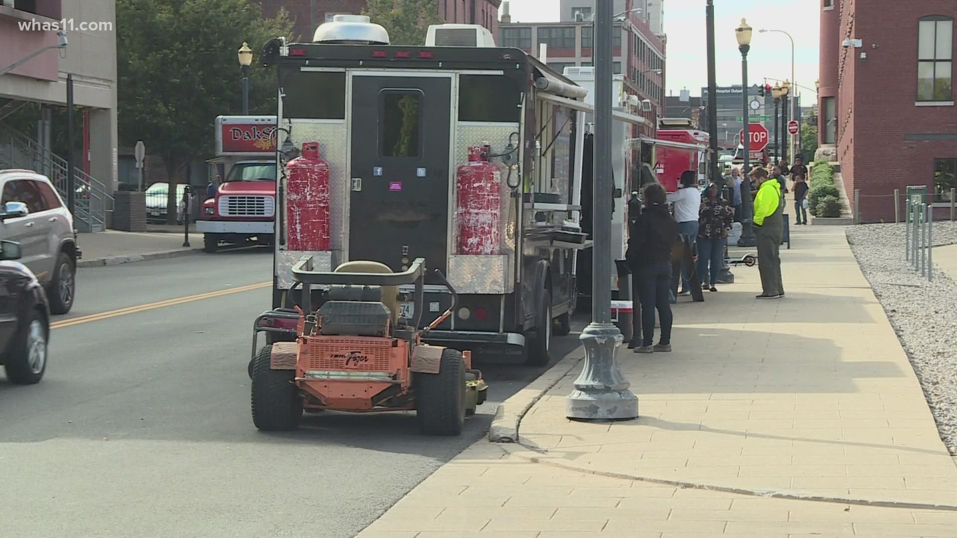 A Kentucky judge issued the ruling after a lawsuit by the Institute for Justice. The ordinance sought to keep food trucks in Louisville 150 feet from restaurants.