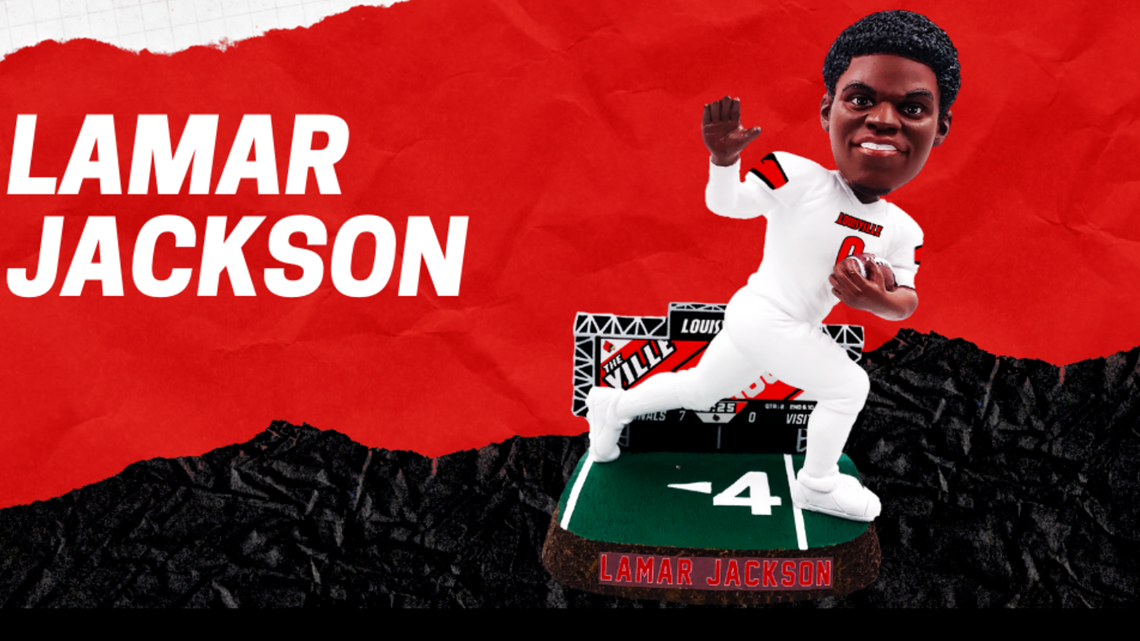 Lamar Jackson (Baltimore Ravens) NFL Spinning Base Bobblehead by FOCO -  CLARKtoys