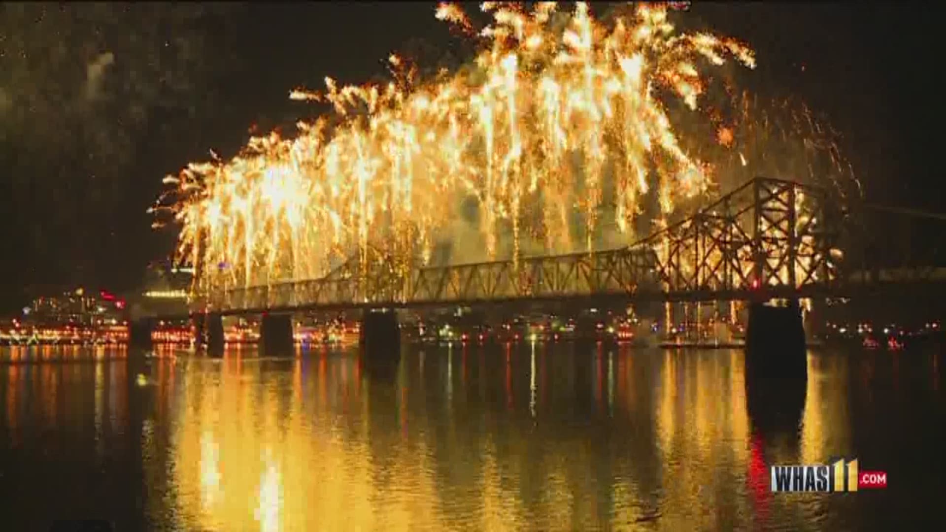 Video of the 2017 Thunder Over Louisville Fireworks Show.