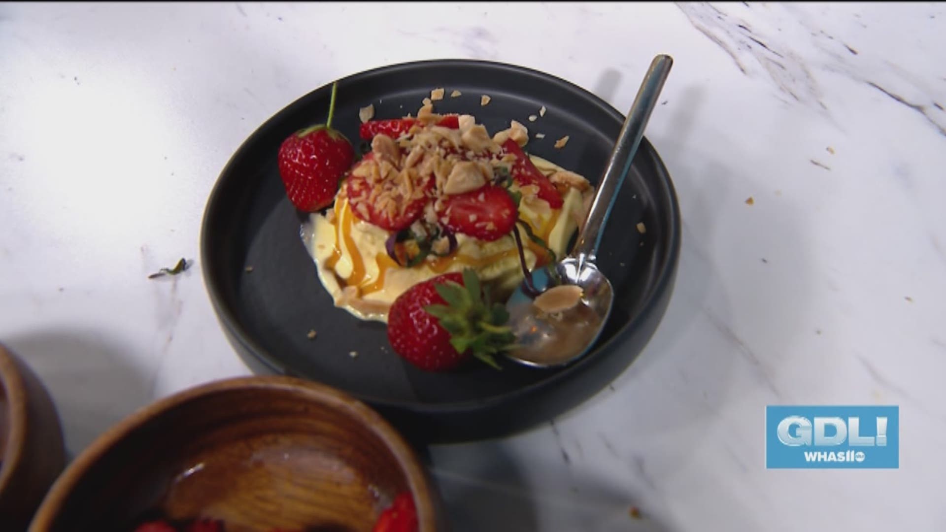 If you have fresh berries, basil and local honey, you don't have to limit yourself to a salad. Chef Jeff Potter from 610 Magnolia stopped by Great Day Live to show how you can incorporate fresh produce into a delicious dessert.