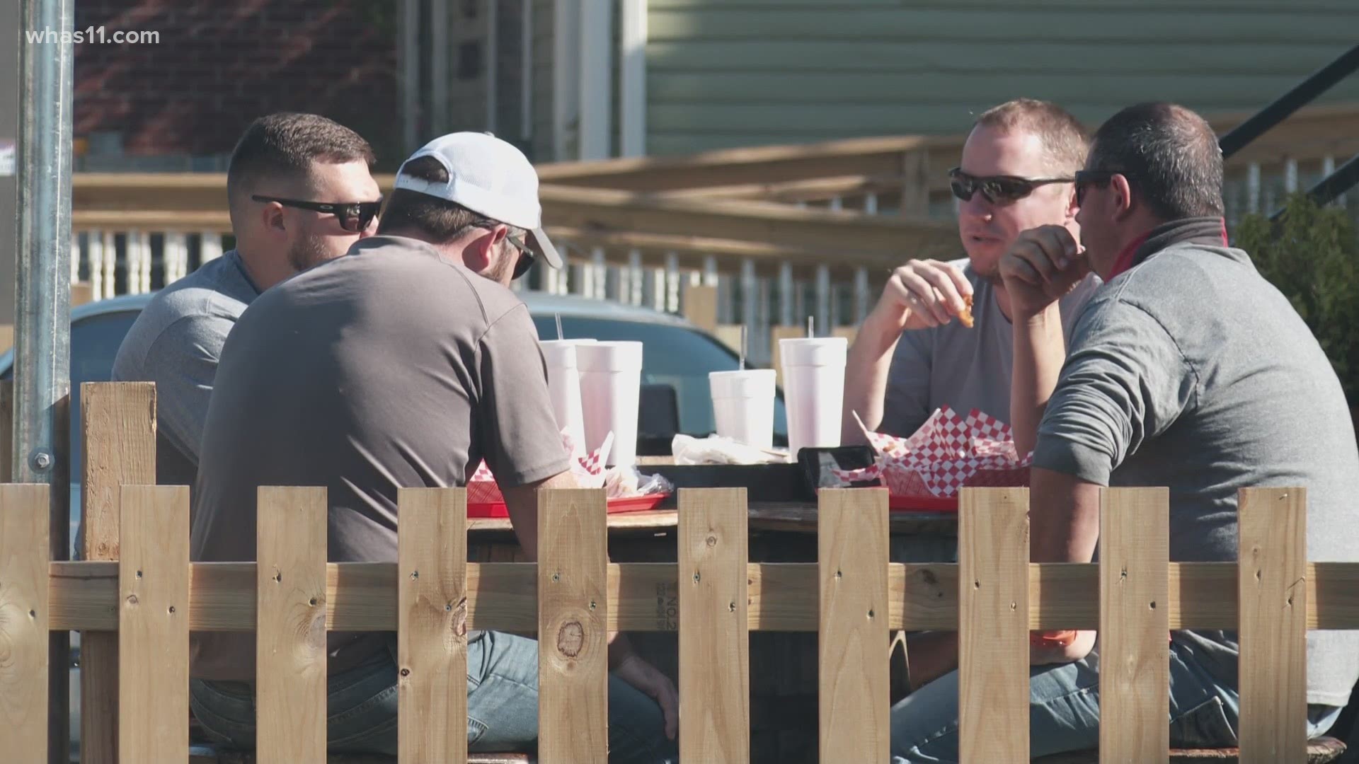The weekend move gives local businesses and restaurants to offer more outdoor seating and better social distancing.