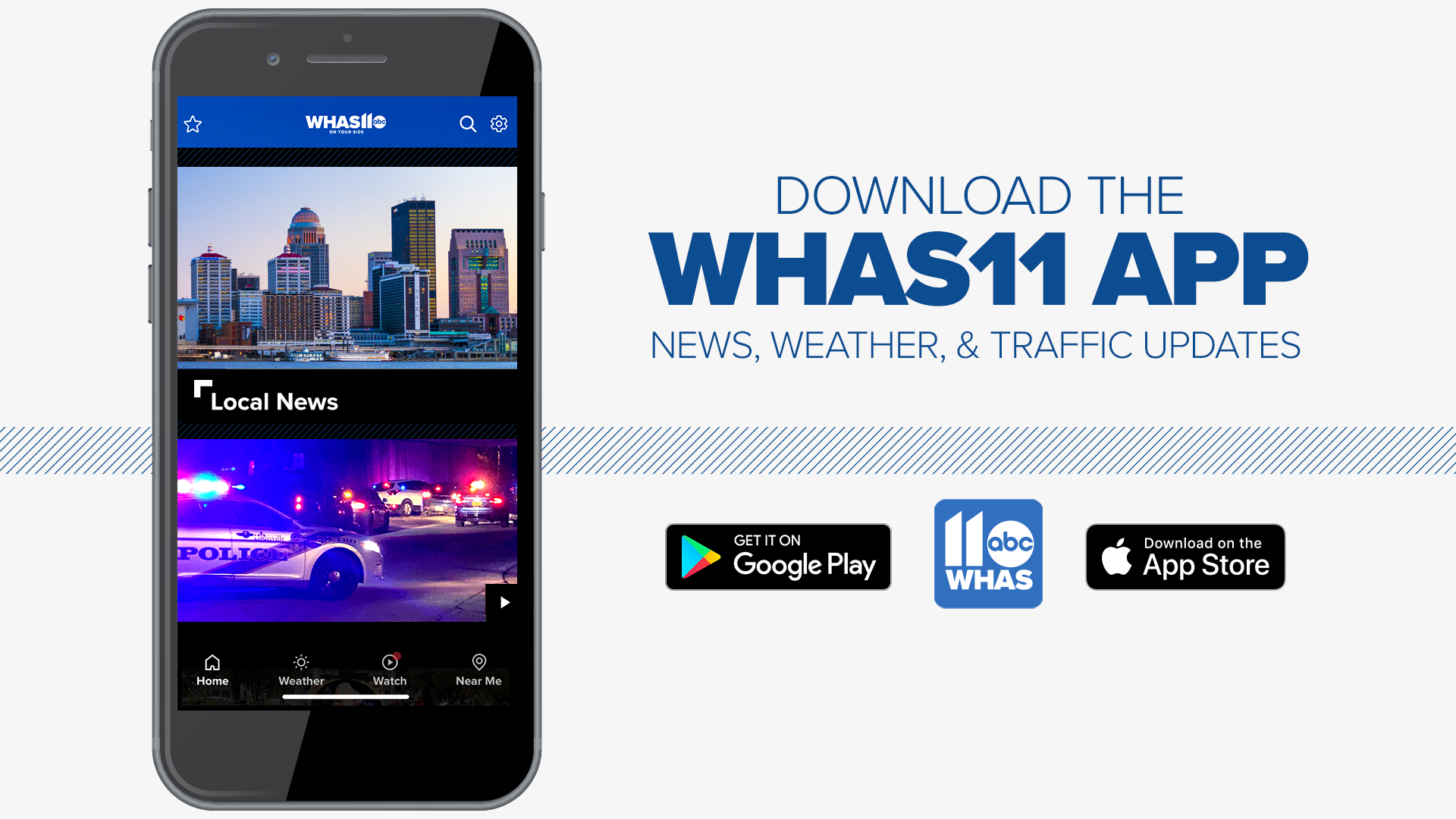 Stay connected: Download the free WHAS11 app for latest news, certified 'most accurate' forecast from the First Alert Stormteam.