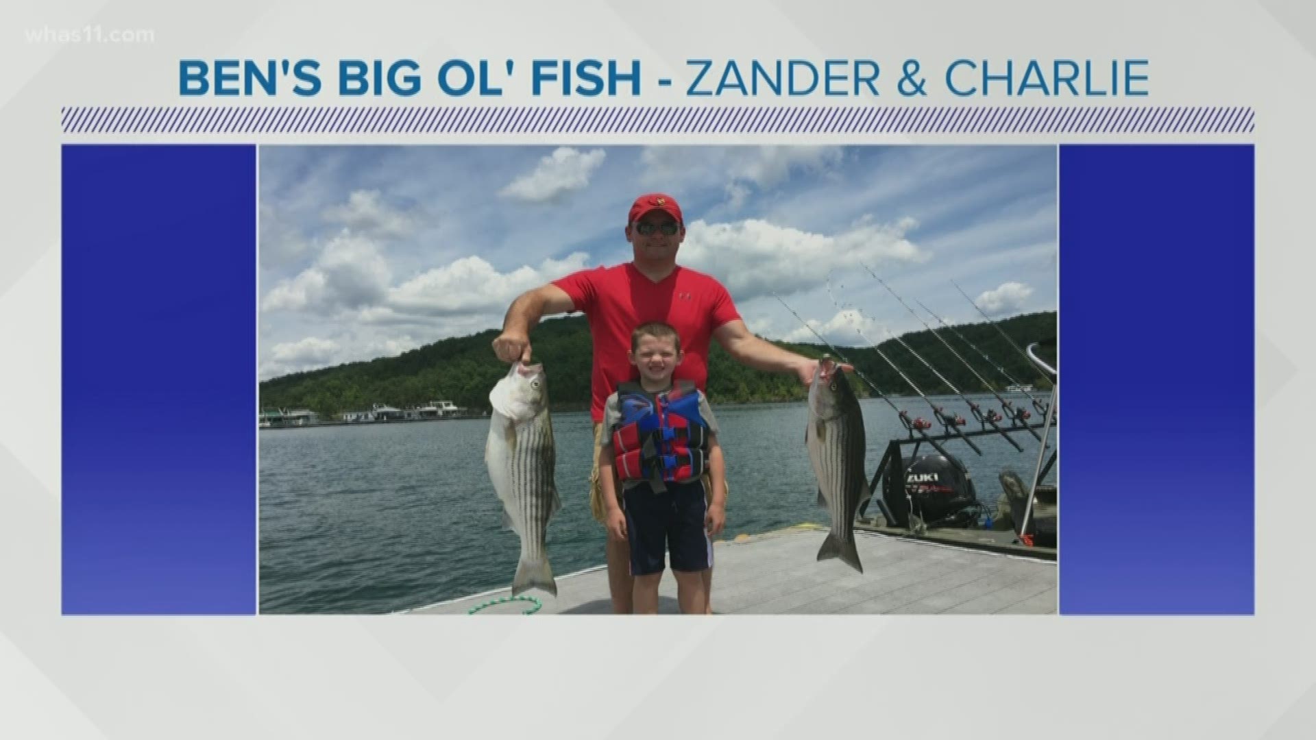 Congrats to Zander and Charlie for having the Big Ol' Fish of the week!