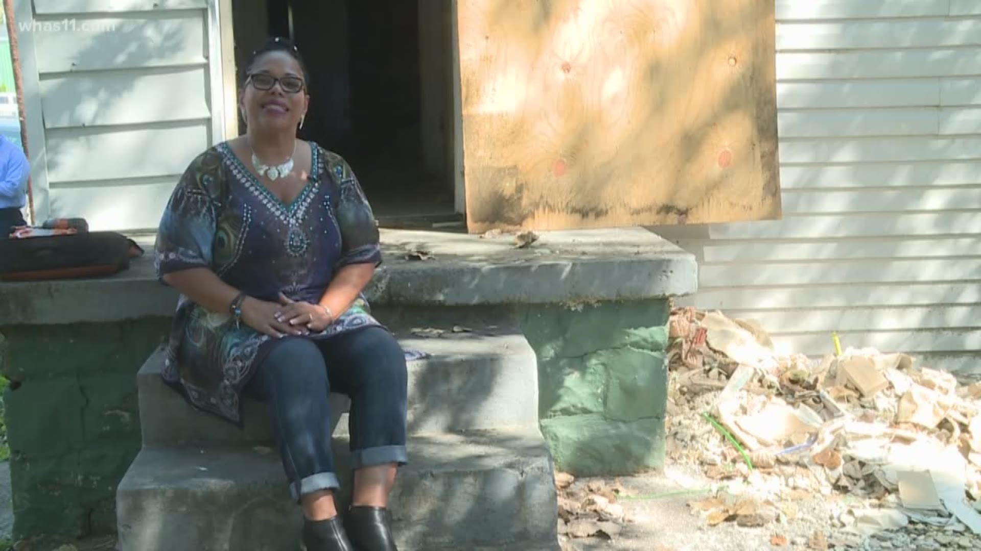 Rose Smith's son was killed in front of an abandoned home 4 years ago. Last year, she bought that property with the intention to turn it into a community center.