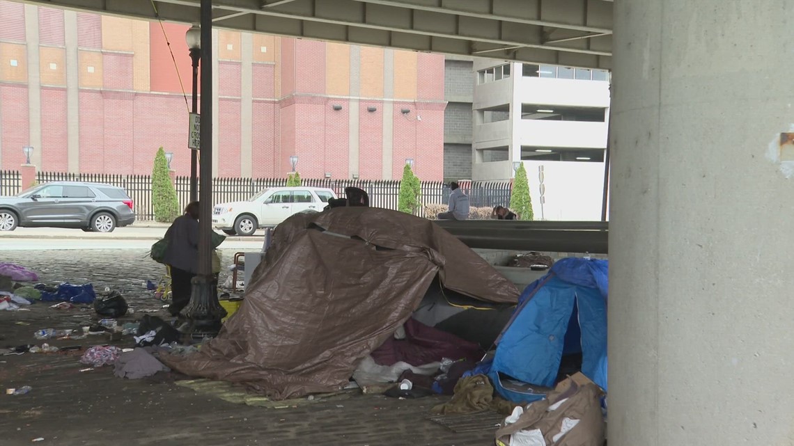 Homeless camper gets shelter, others the boot in Louisville cleanup