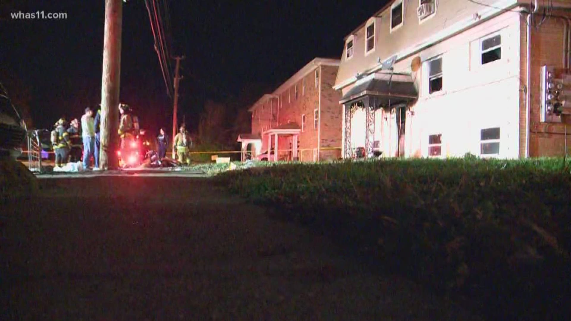 Less than 48 hours after a fire took two lives, a Louisville woman is being blamed for their deaths.