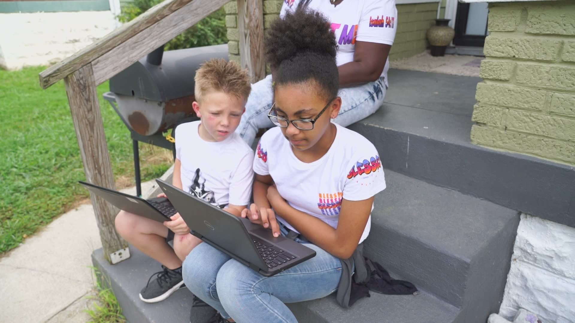 Parents, students and teachers say they have noticed a clear digital divide among students, making life more difficult for those without good internet service.