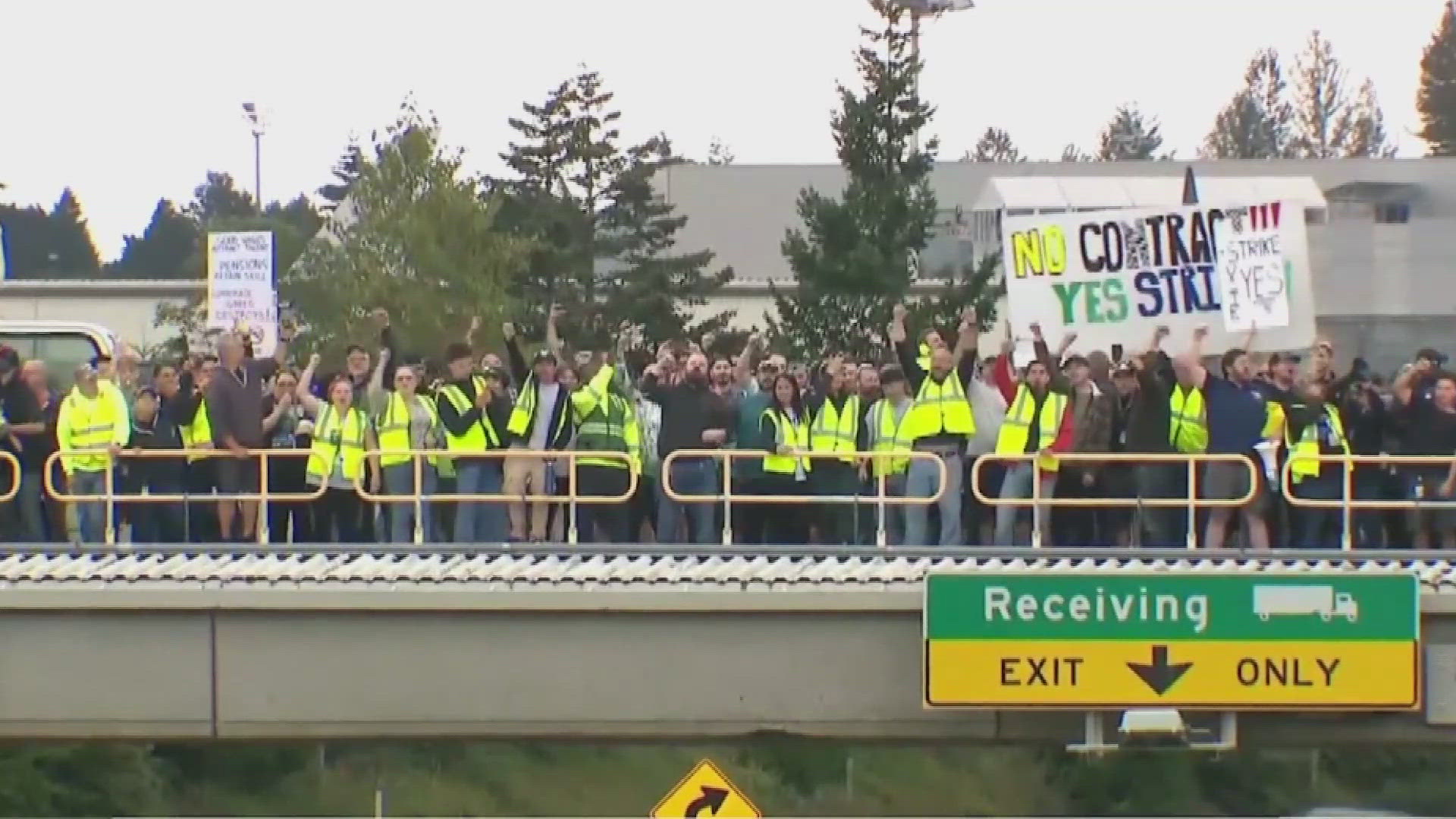 Boeing machinist voted to reject a new contract offer. They've been on strike for five weeks now, halting most of the company's aircraft production.