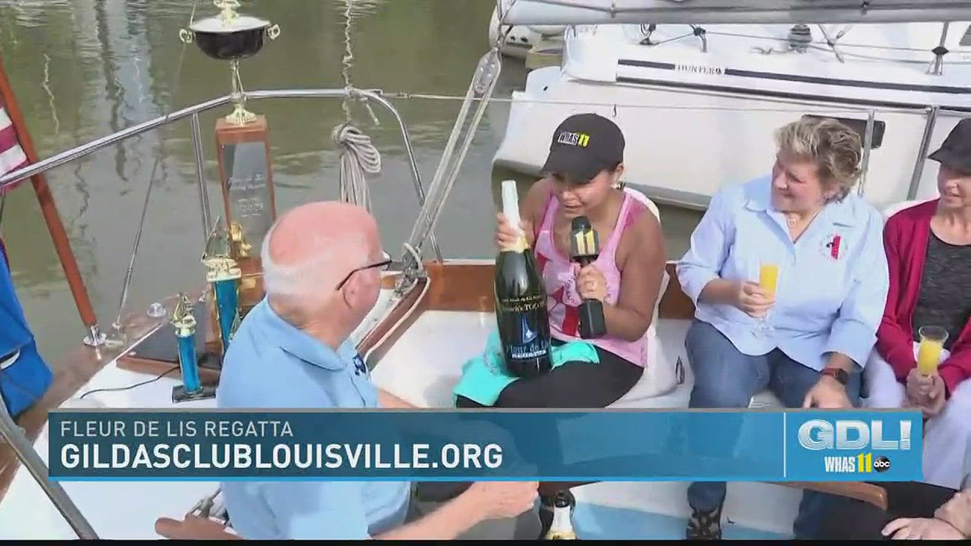 Every September, dozens of teams sail down the Ohio River with the goal of winning the Fleur de Lis Regatta while also raising funds in the fight against cancer.