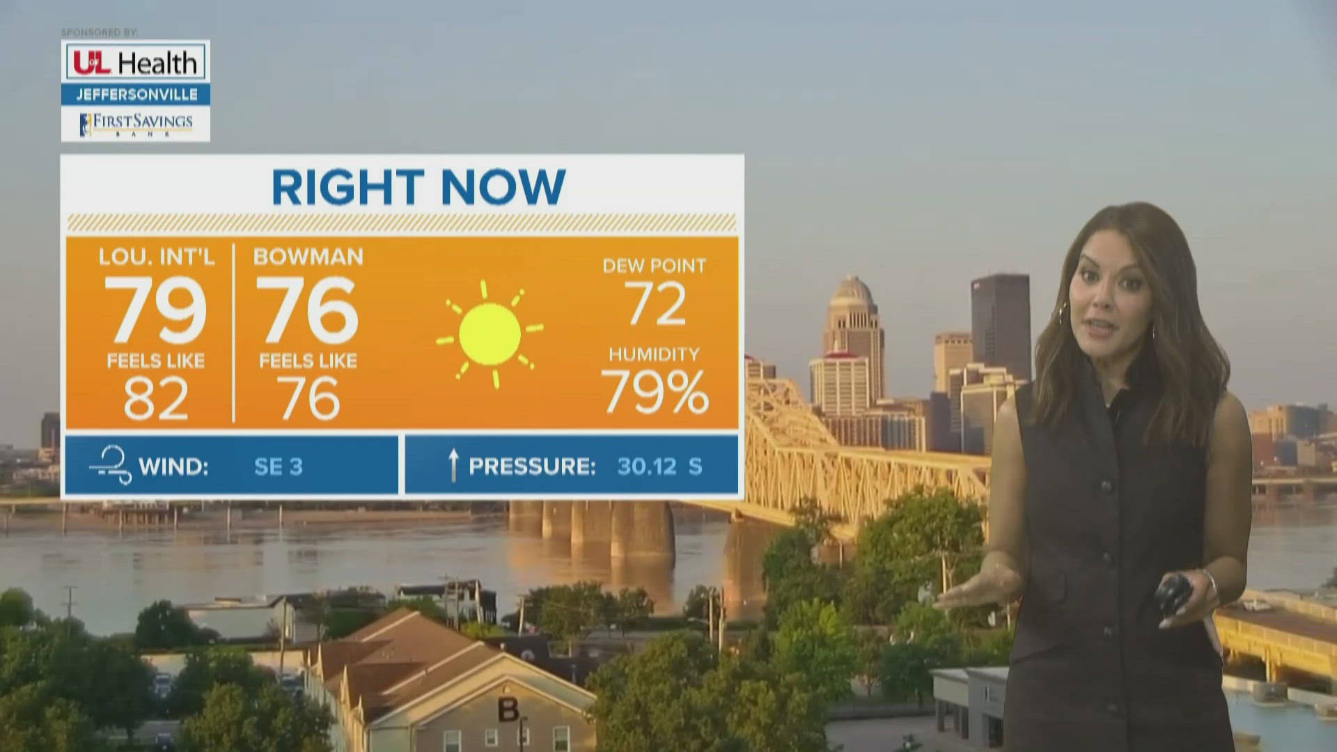 Meteorologist Domenica Davis has the details.