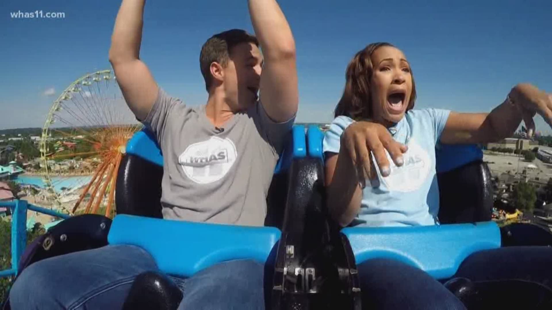 We're continuing to explore summer fun around Louisville. Daniel loved Kentucky Kingdom, but Kristin remembered that she doesn't love roller coasters.