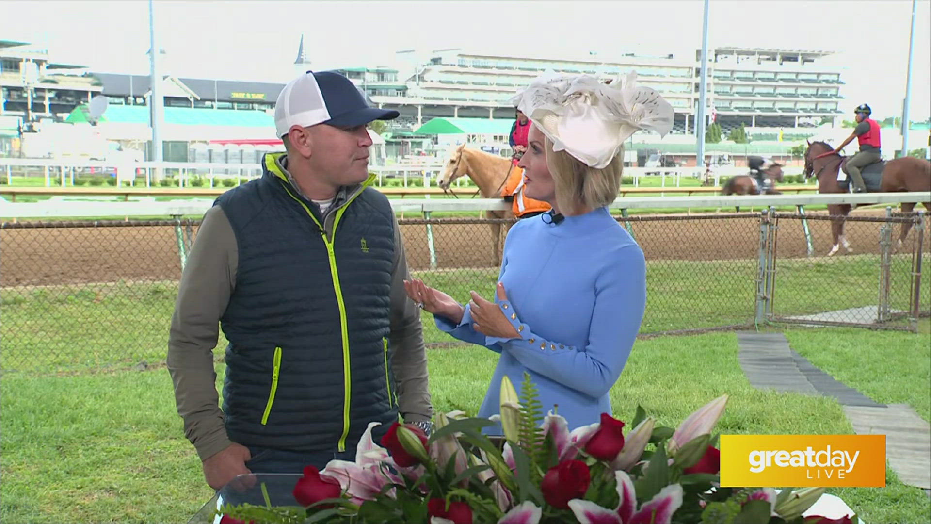 Chad Brown speaks with Claudia.