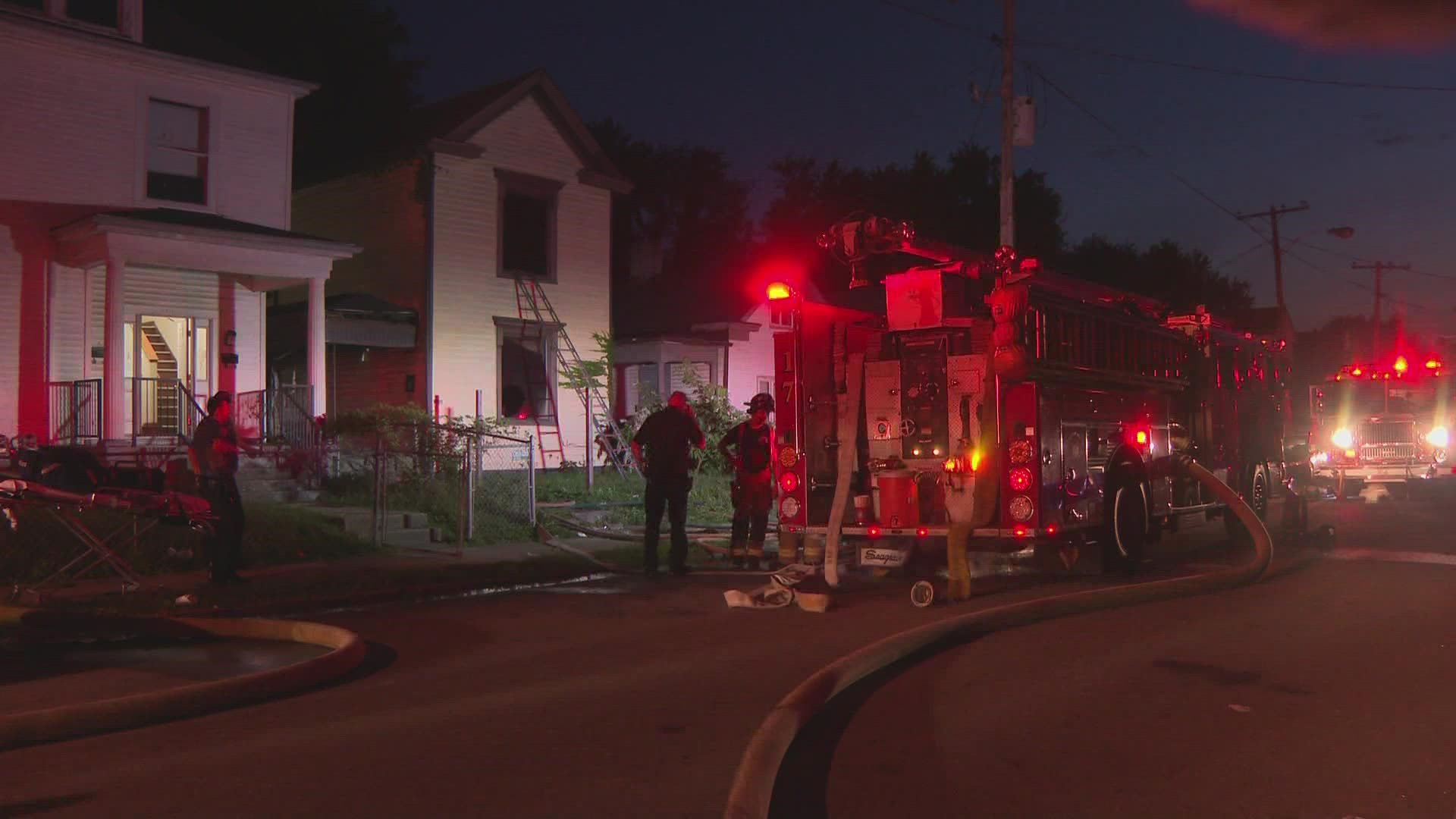 Police said the male and female were shot as they rode in a car in the 200 block of South 43rd Street Saturday evening.