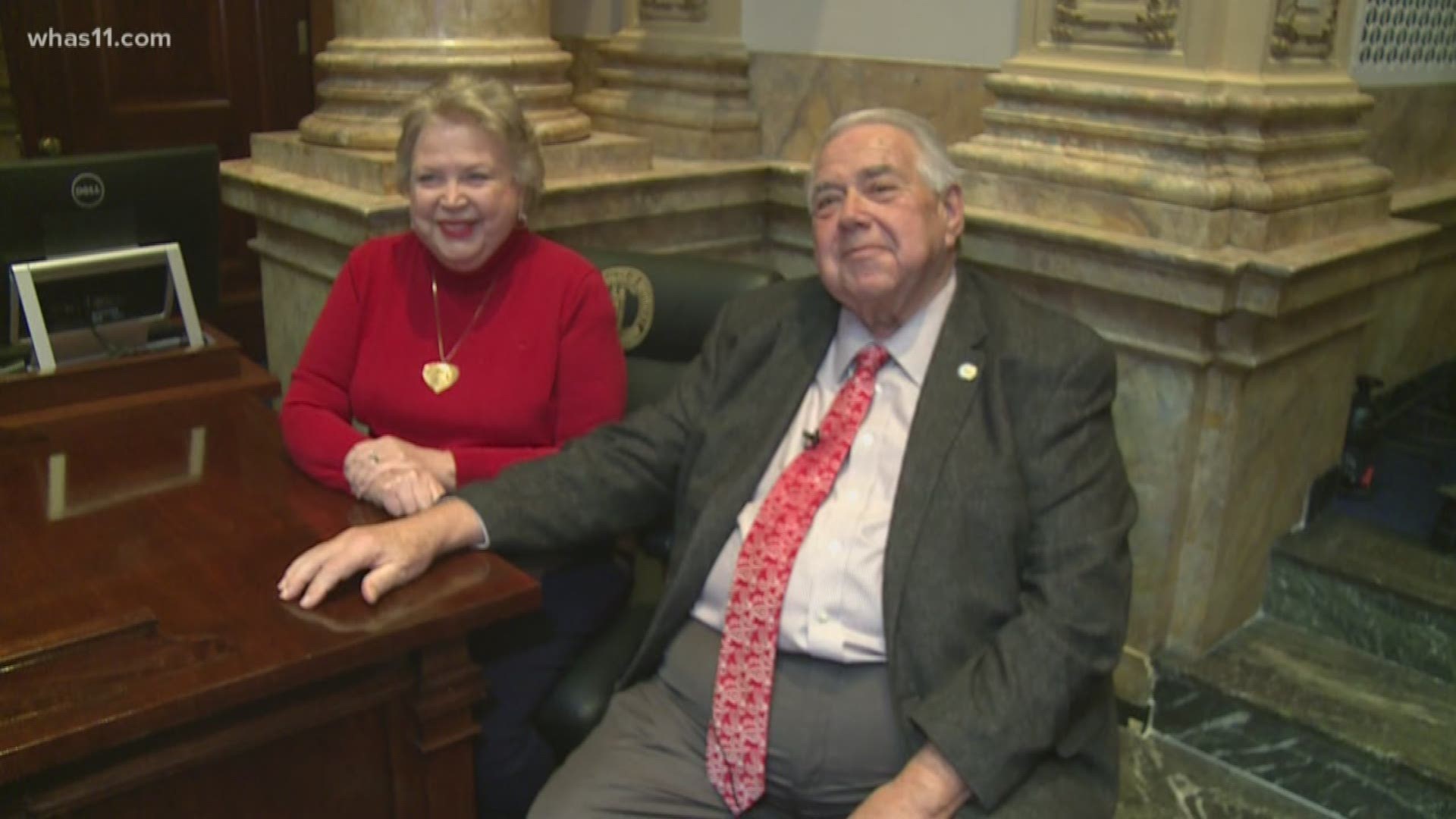 Barbara and S.K. Zimmerman work in the Kentucky Senate and prove that the opposite of “absence” makes the heart grow fonder, too.