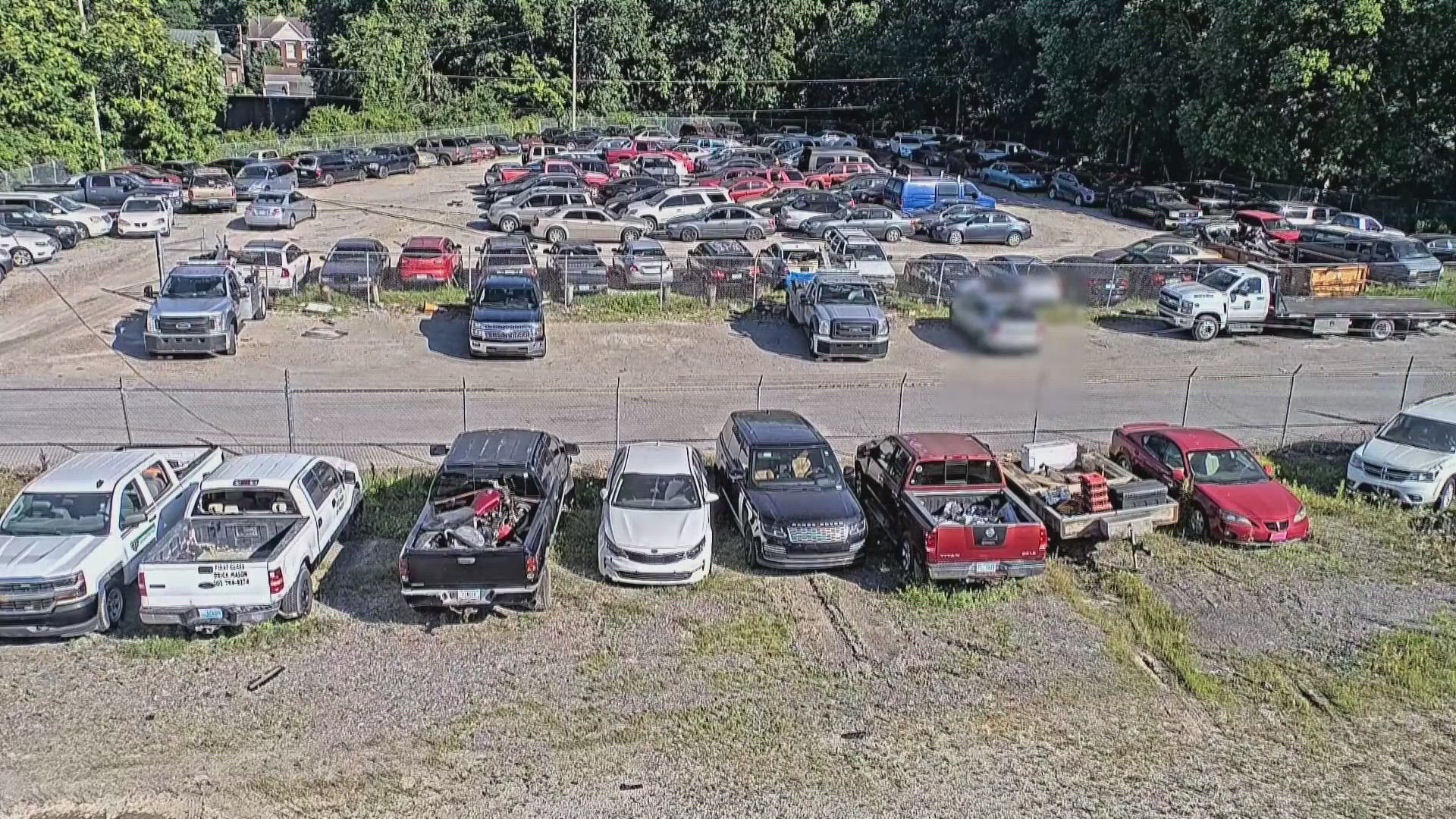 Employees seen removing items from Louisville police impound lot ...