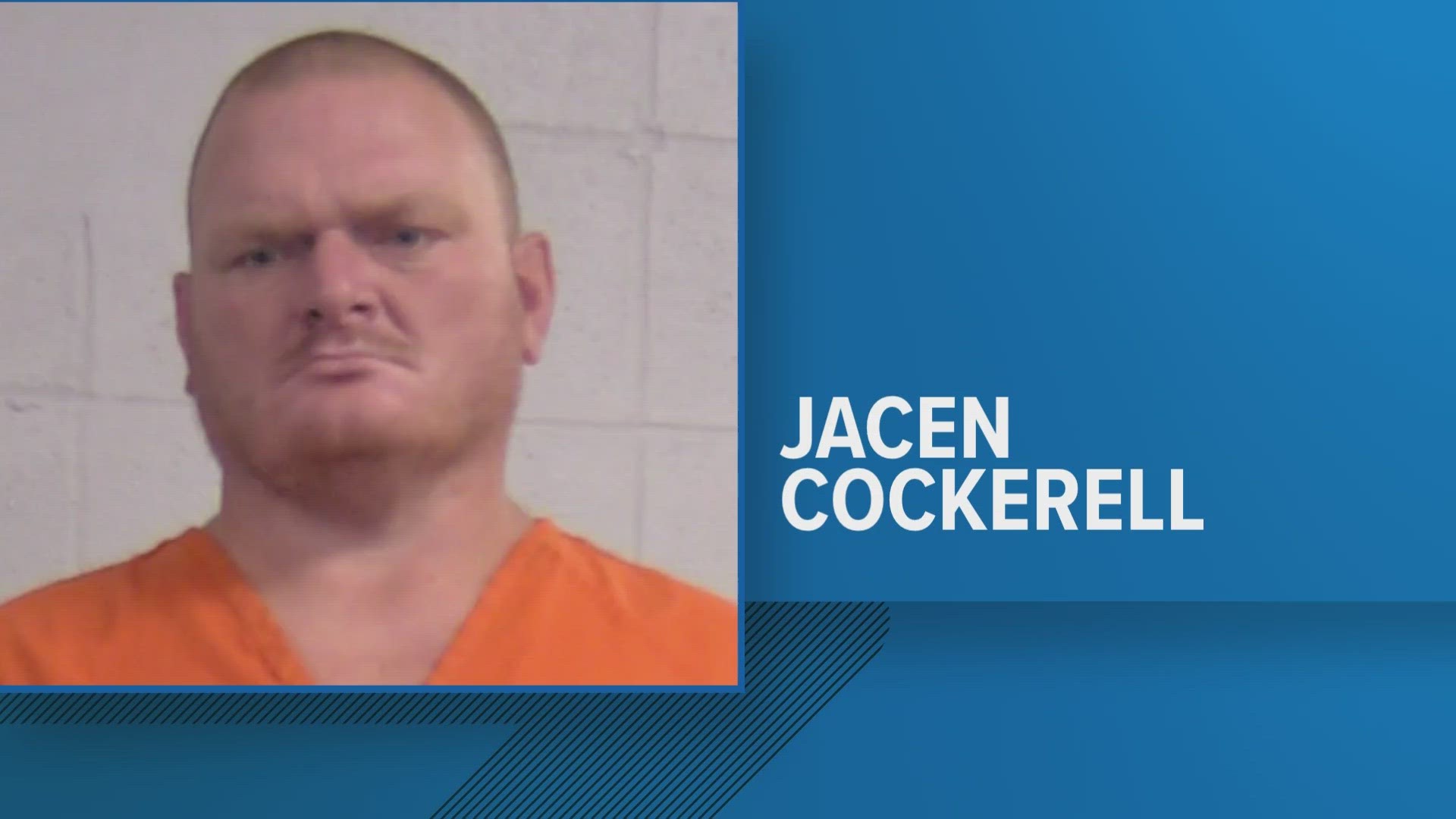 Jacen Cockerell, 40, was charged with two counts of menacing, one count of tampering, and one count of interfering with an election.