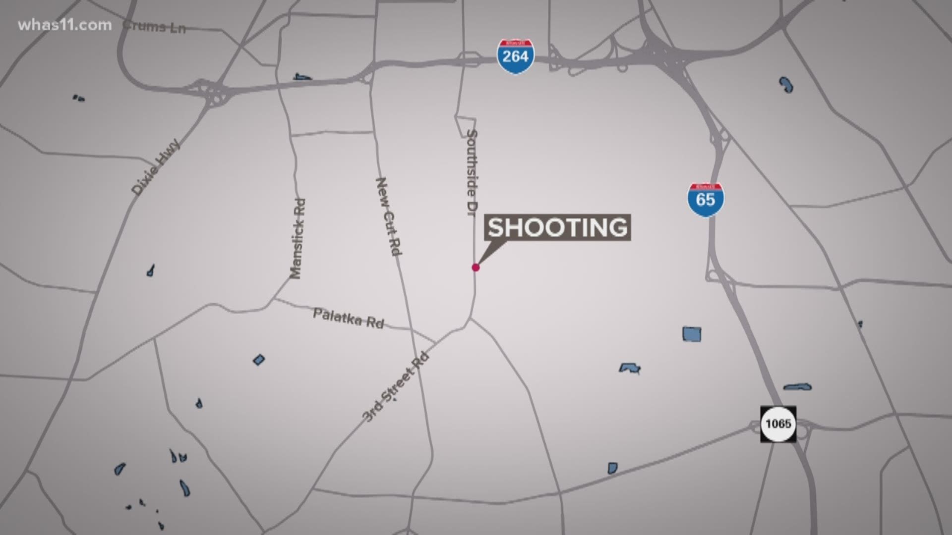 Police are investigating after two people were shot in unrelated incident Saturday evening.