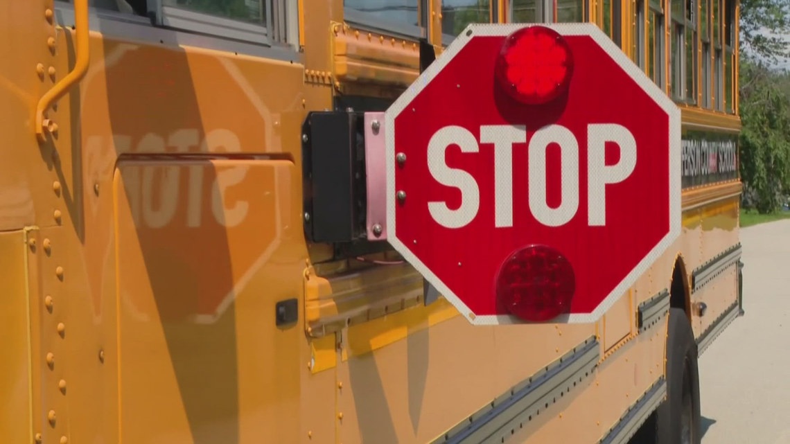 Kentucky drivers who ignore school bus stop signs could soon be caught on camera