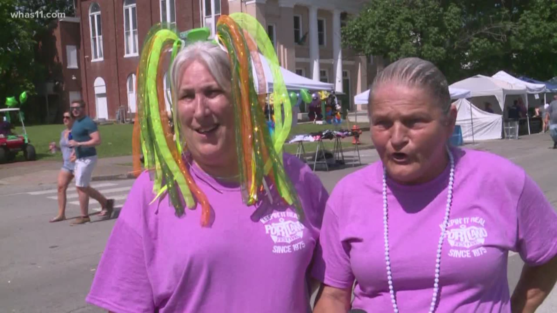 Louisville's Portland community holds their 44th annual festival filled with games, entertainment, food and community fun.