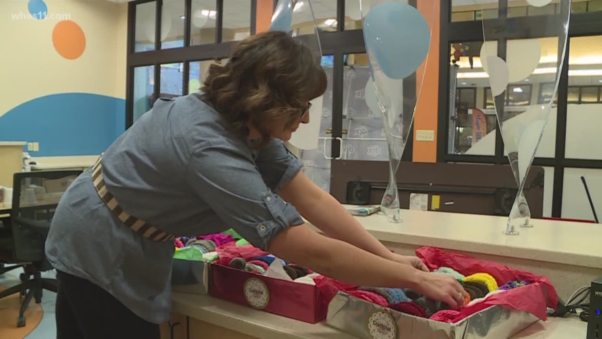 Retired Norton Healthcare nurse knits hats for NICU babies Louisville