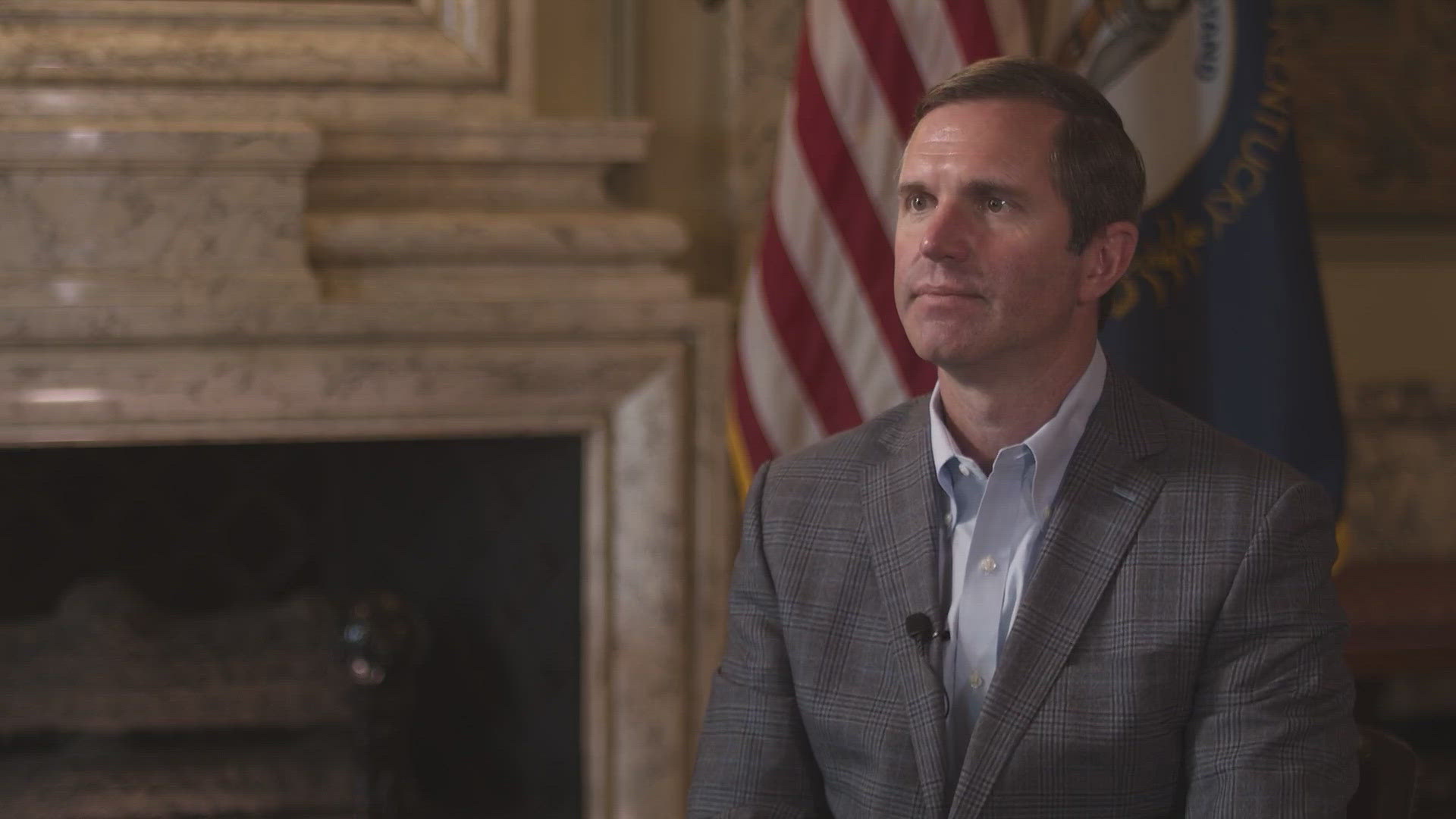 Gov. Andy Beshear also shared some insight into his friendship with now Democratic vice presidental nominee, Gov. Tim Walz.