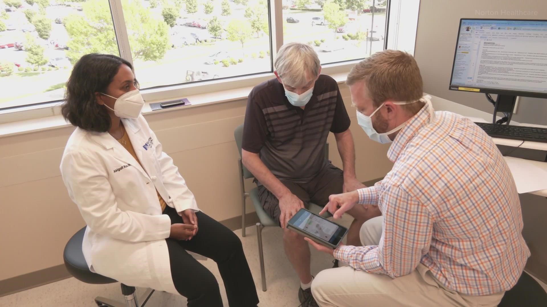 A new technology is bringing patients' tremors to a stop and it's all done virtually.