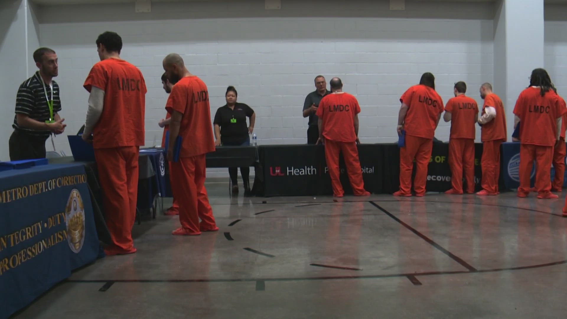 Louisville Metro Corrections holds resource fair for incarcerated